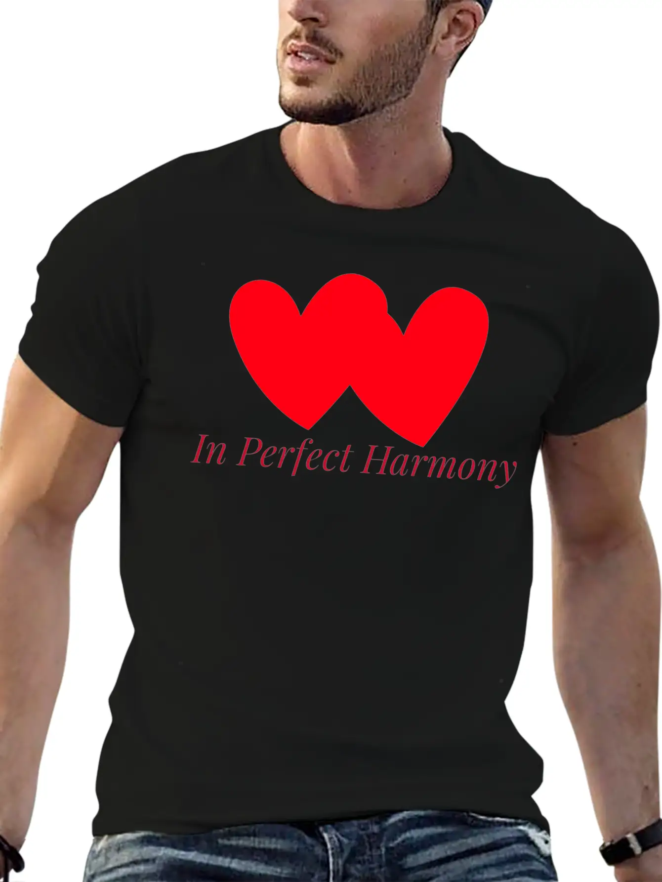 In Perfect Harmony Classic Cotton Tee – Unisex Comfort For Any Season