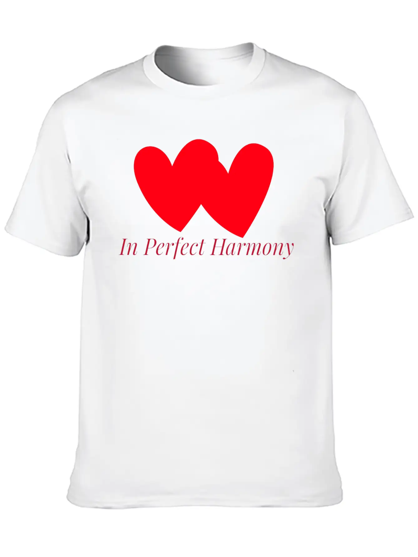 In Perfect Harmony Classic Cotton Tee – Unisex Comfort For Any Season