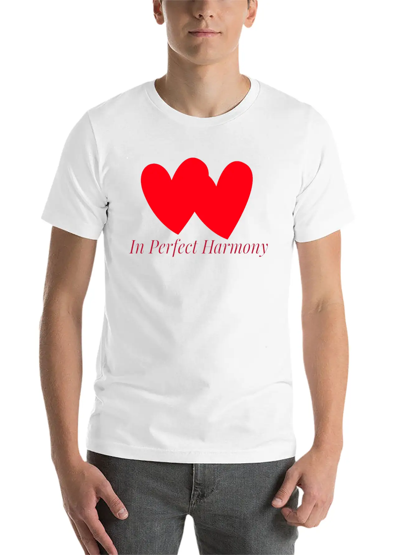 In Perfect Harmony Classic Cotton Tee – Unisex Comfort For Any Season