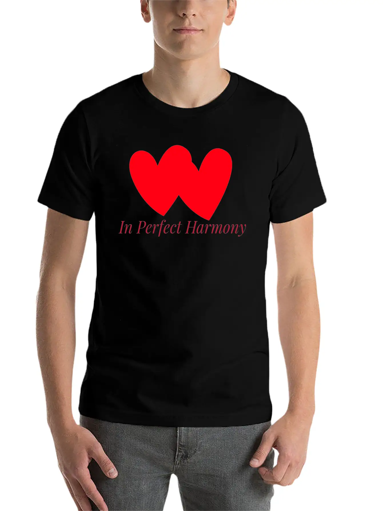 In Perfect Harmony Classic Cotton Tee – Unisex Comfort For Any Season