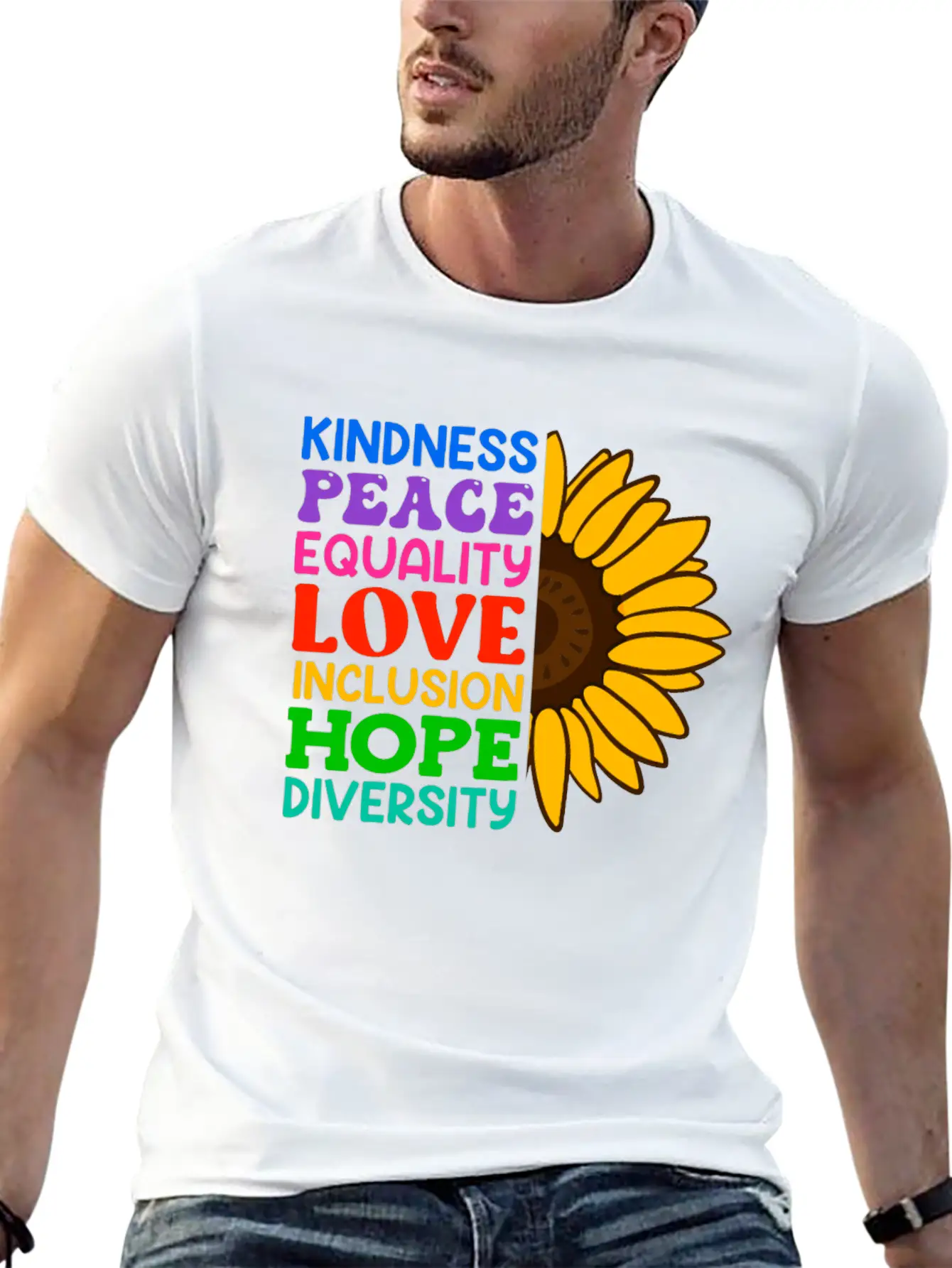 Inclusion Acceptance Kindness Solidarity Classic Cotton Tee – Unisex Comfort For Any Season