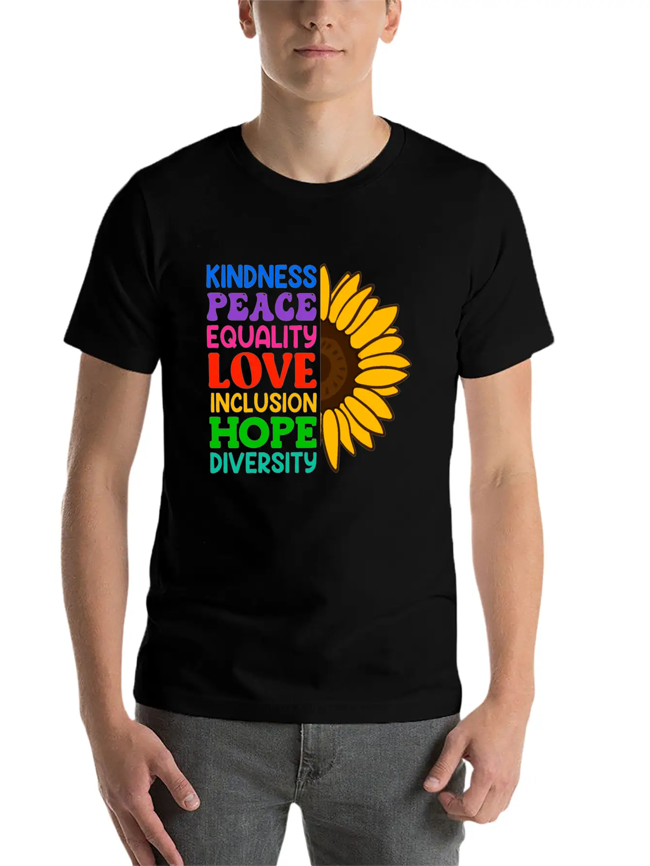 Inclusion Acceptance Kindness Solidarity Classic Cotton Tee – Unisex Comfort For Any Season