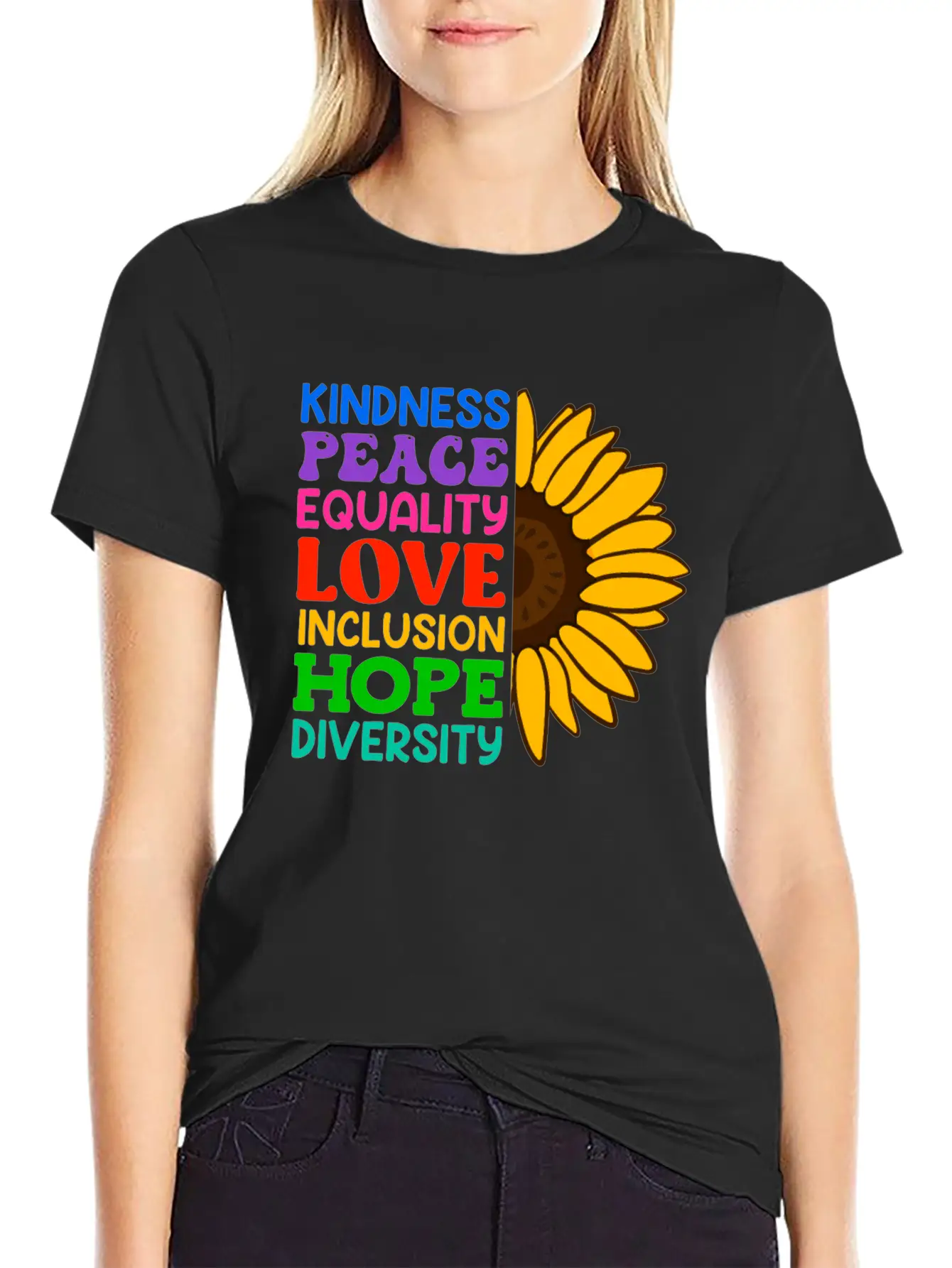 Inclusion Acceptance Kindness Solidarity Classic Cotton Tee – Unisex Comfort For Any Season