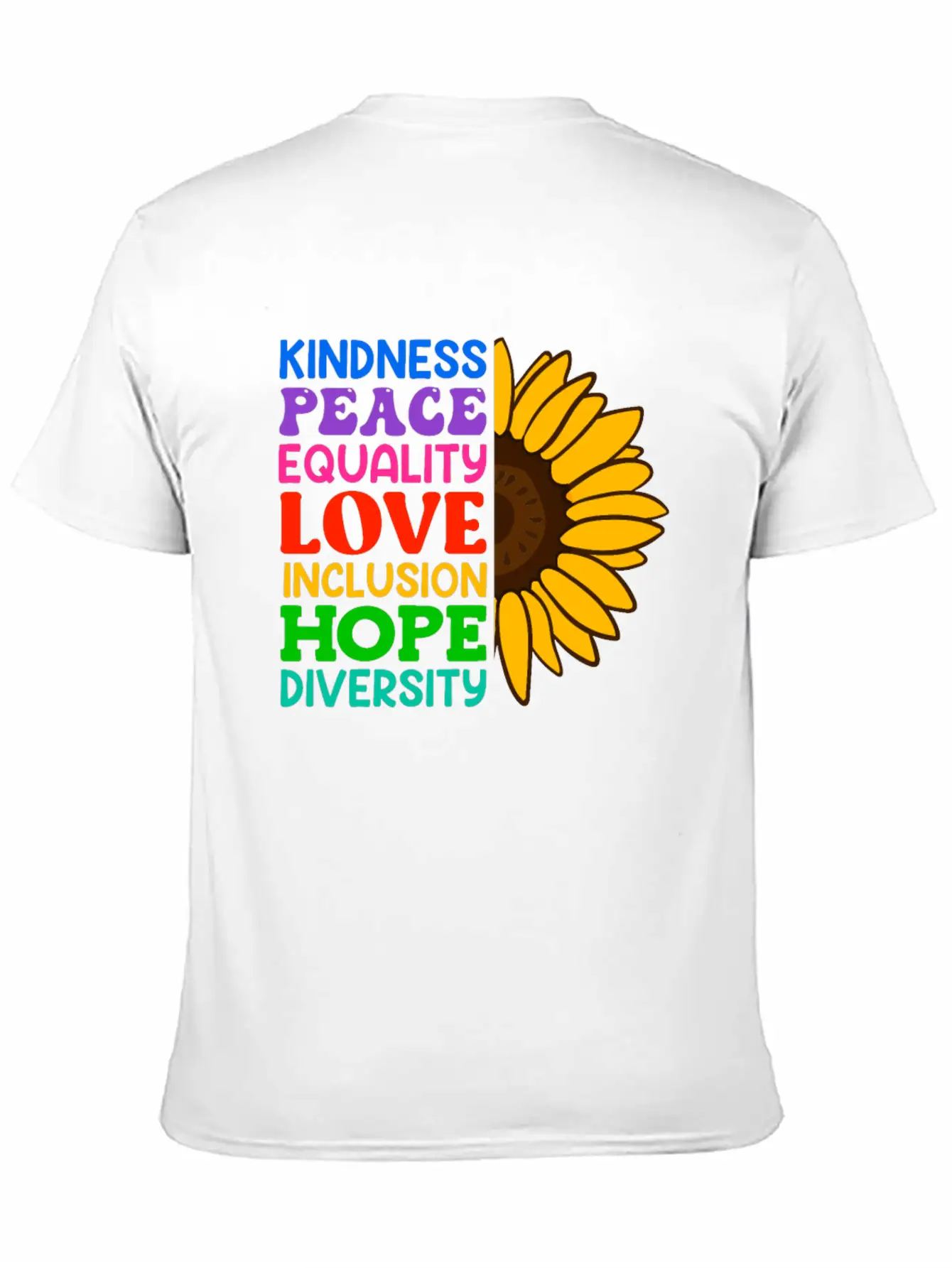 Inclusion Acceptance Kindness Solidarity Classic Cotton Tee – Unisex Comfort For Any Season