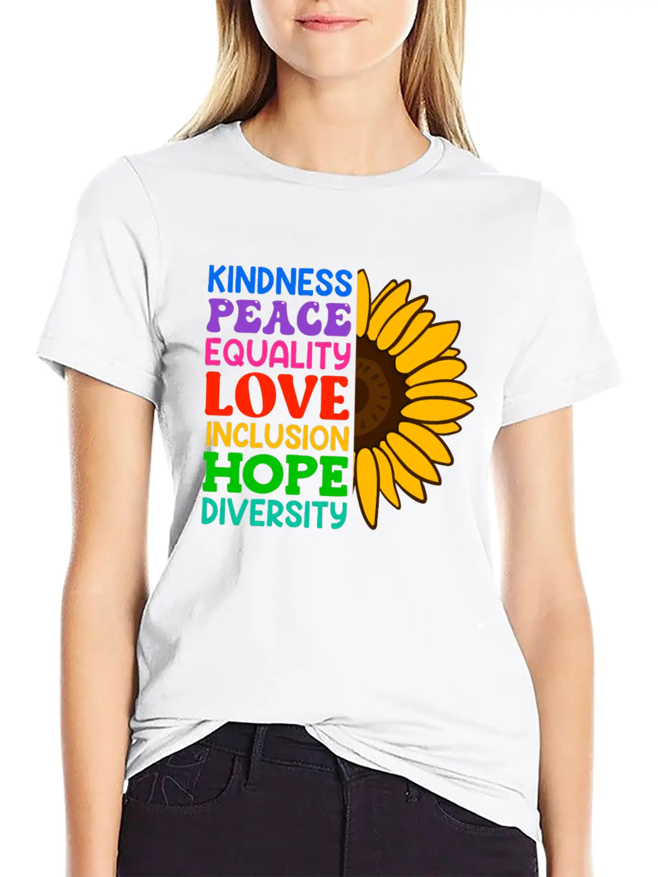 Inclusion Acceptance Kindness Solidarity Classic Cotton Tee – Unisex Comfort For Any Season