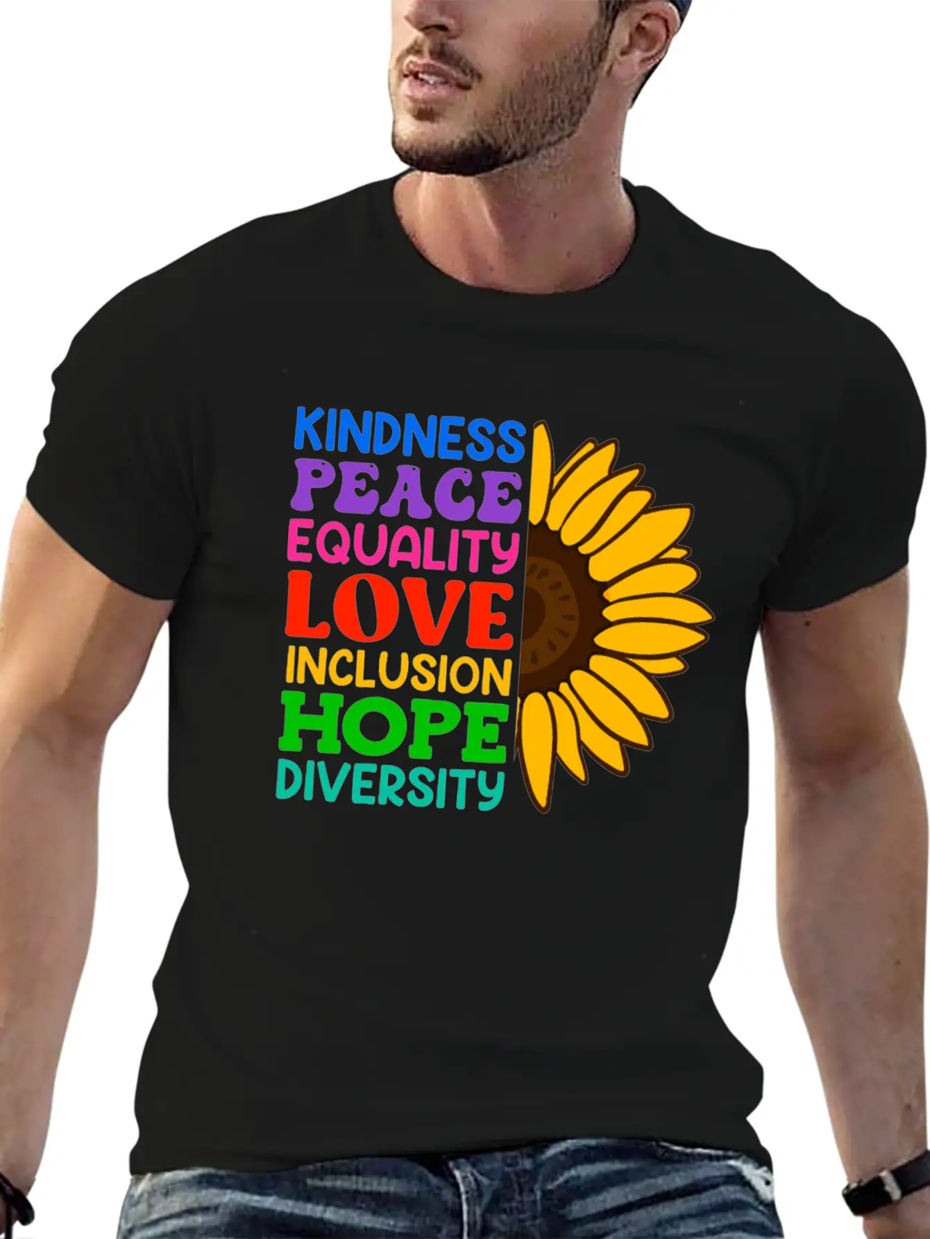 Inclusion Acceptance Kindness Solidarity Classic Cotton Tee – Unisex Comfort For Any Season