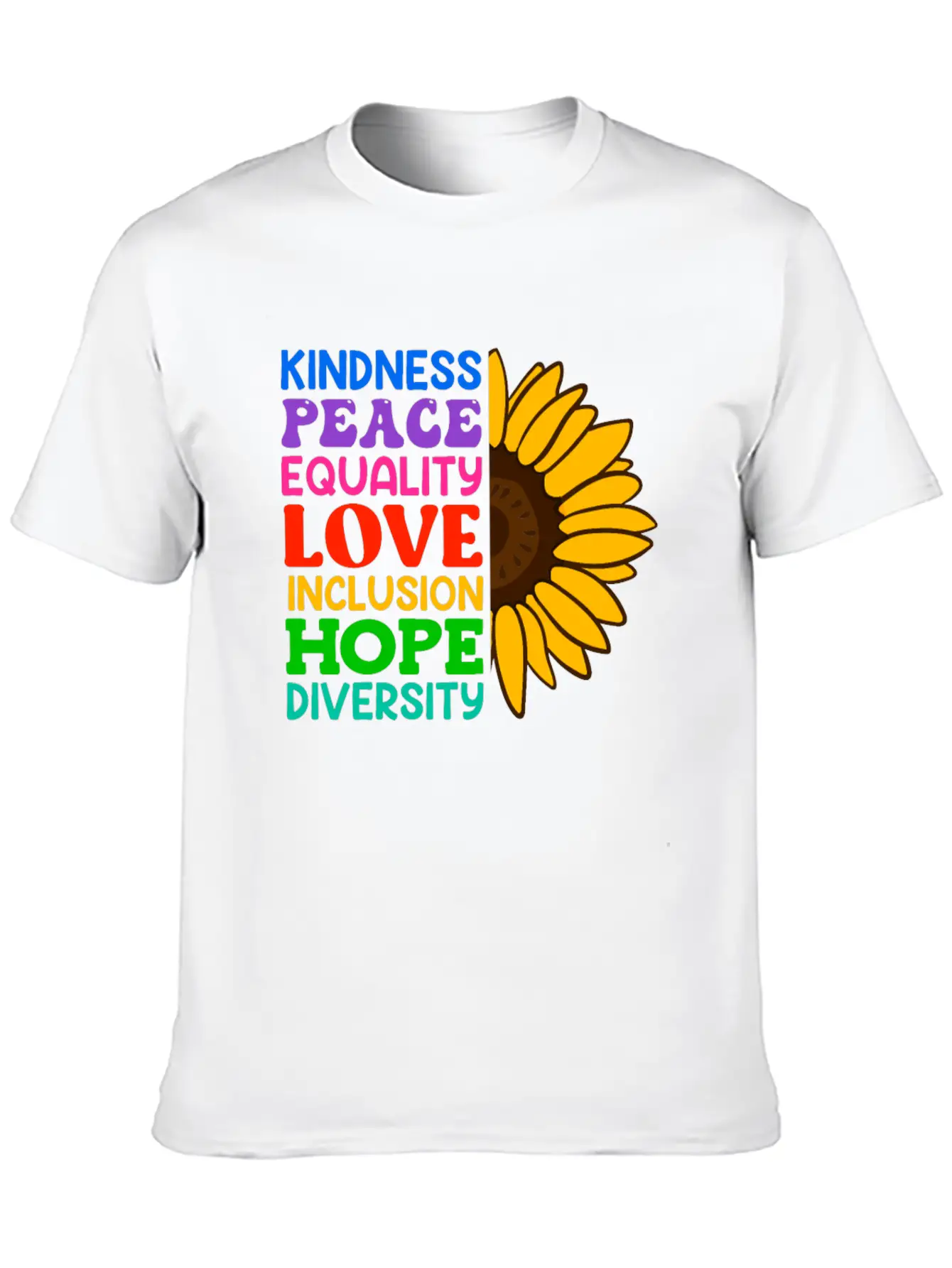 Inclusion Acceptance Kindness Solidarity Classic Cotton Tee – Unisex Comfort For Any Season