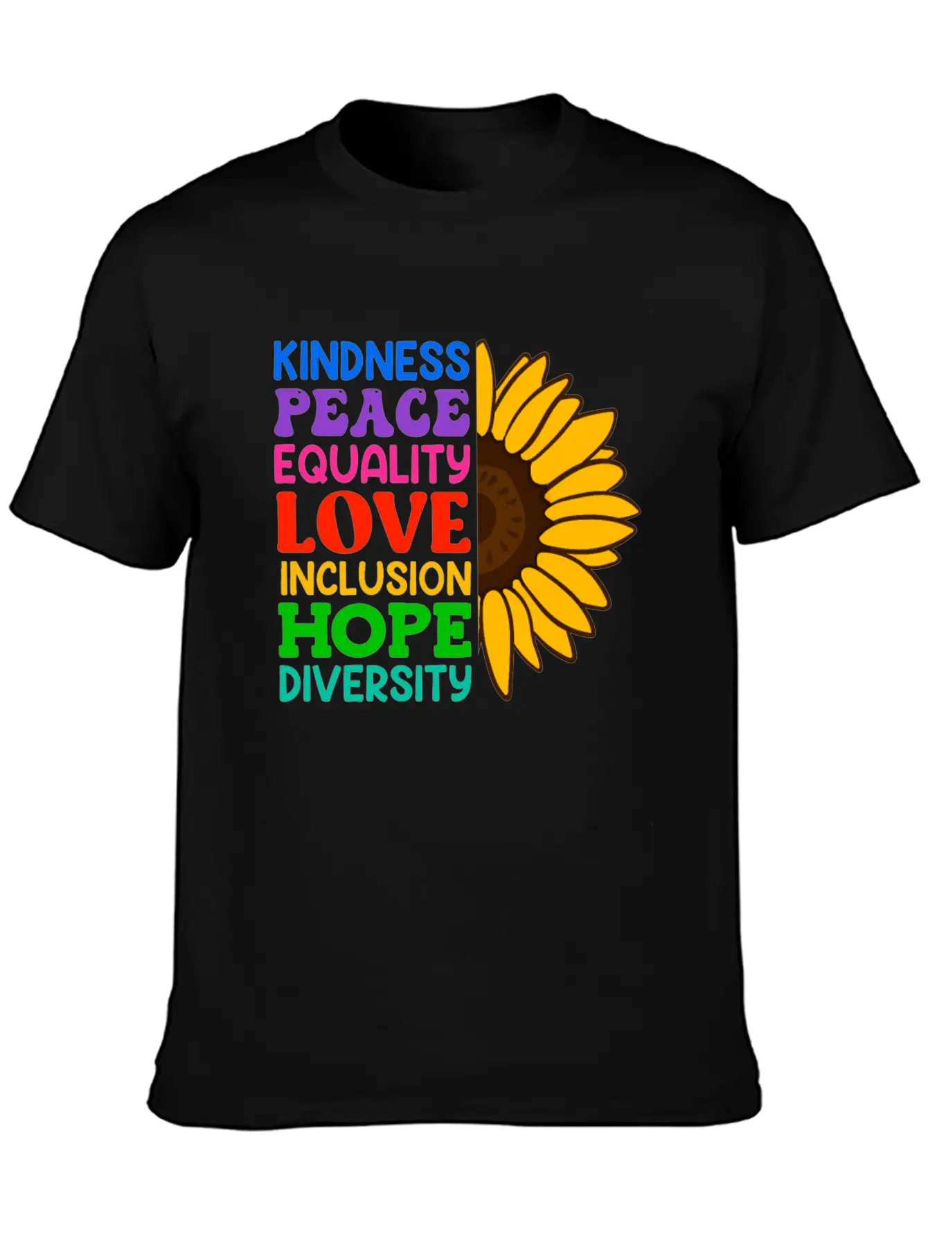 Inclusion Acceptance Kindness Solidarity Classic Cotton Tee – Unisex Comfort For Any Season