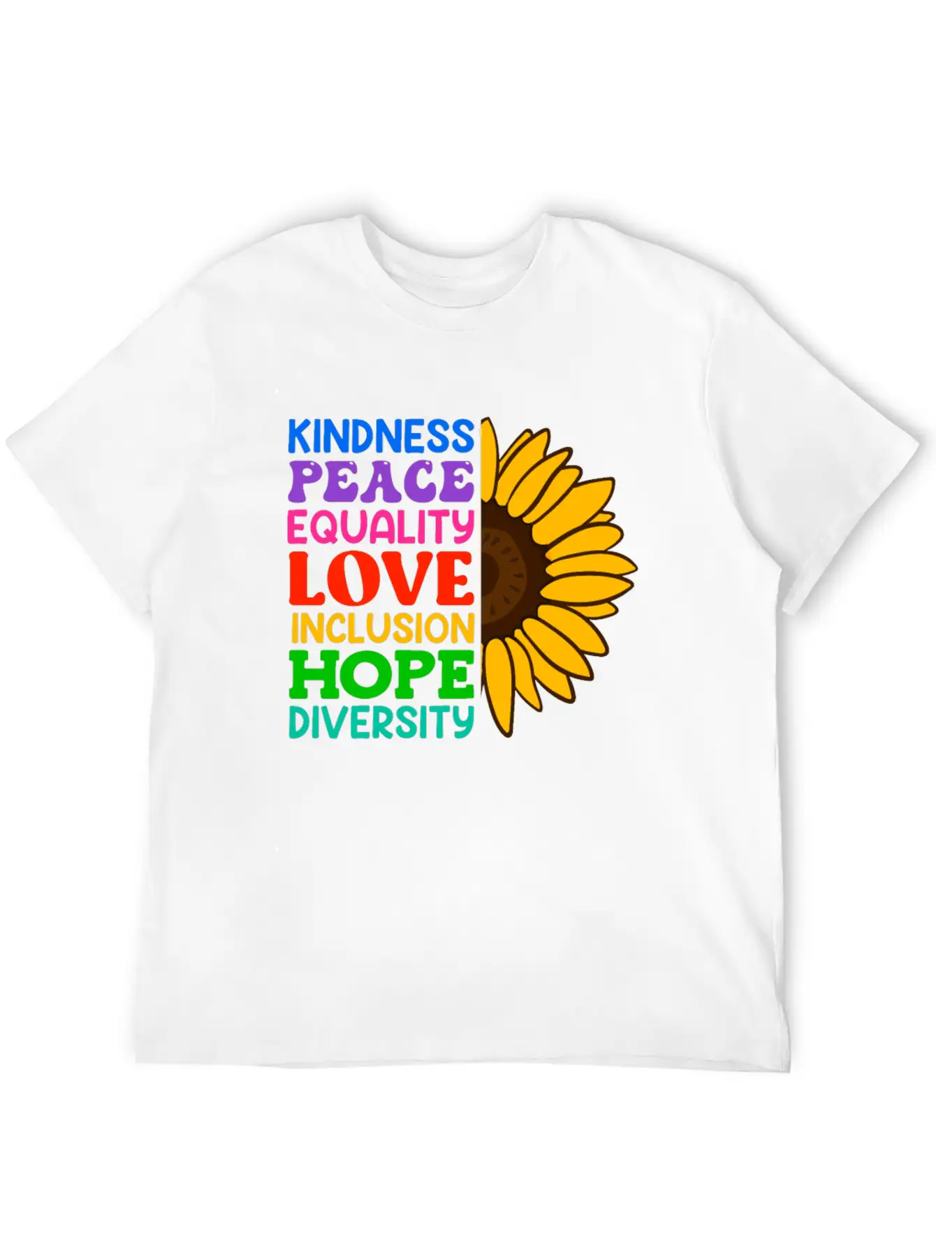Inclusion Acceptance Kindness Solidarity Classic Cotton Tee – Unisex Comfort For Any Season