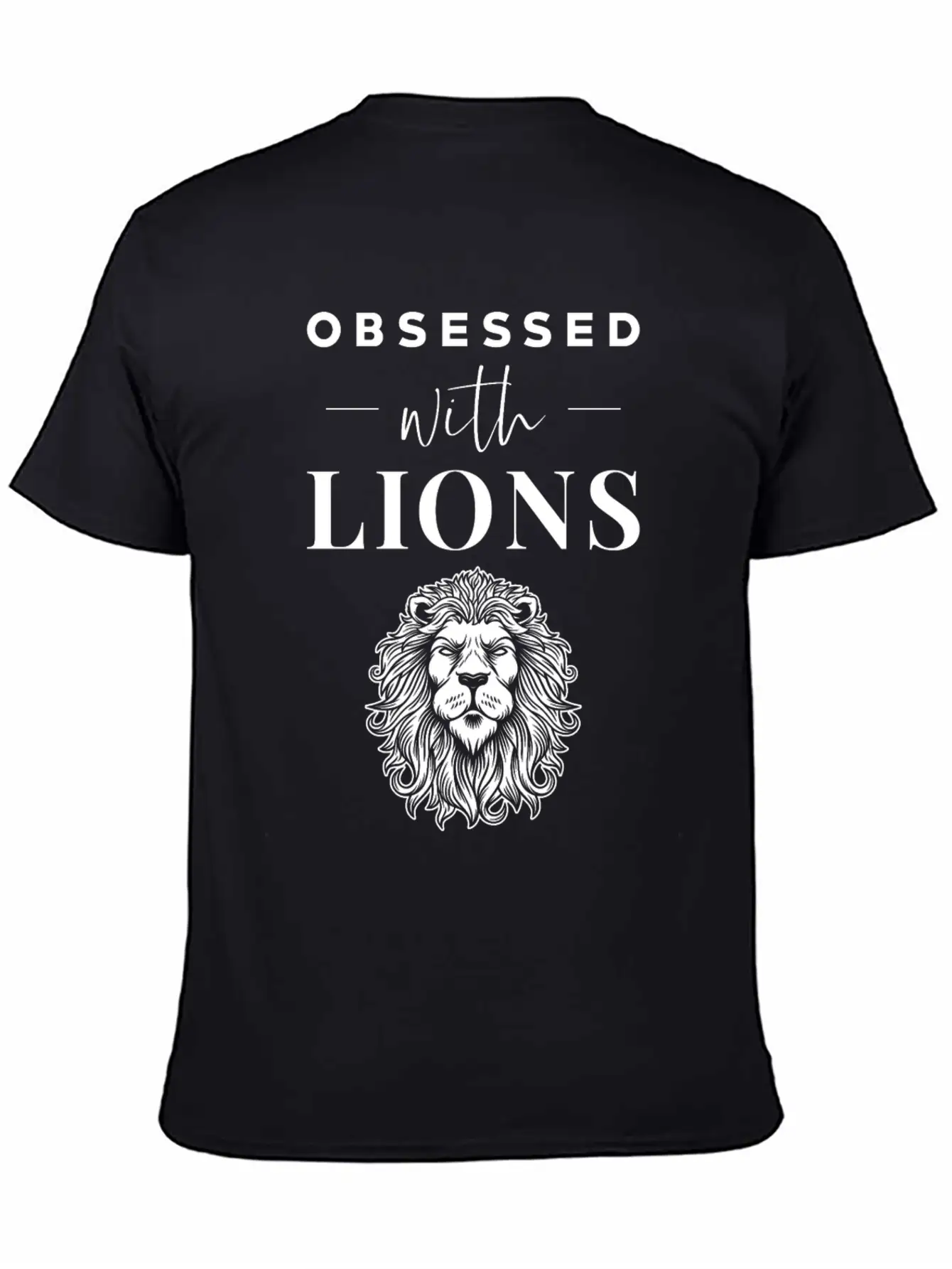 Lion Casual Graphic T-Shirt – Simple And Comfortable Daily Wear