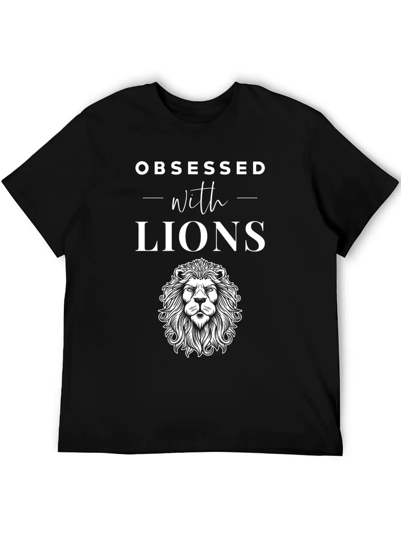 Lion Casual Graphic T-Shirt – Simple And Comfortable Daily Wear