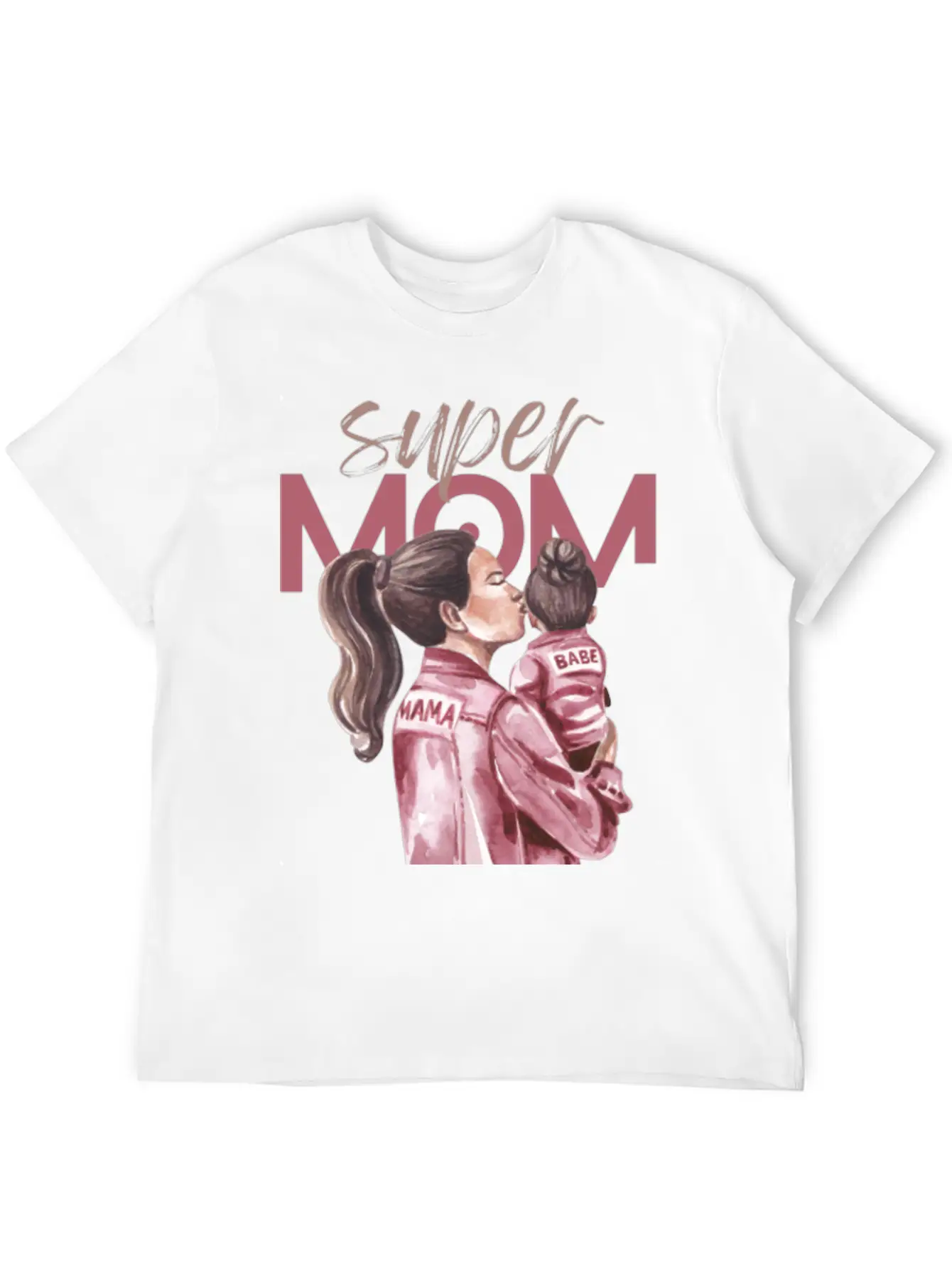 Mothers Day | Happy Mothers Day Casual Graphic T-Shirt – Simple And Comfortable Daily Wear