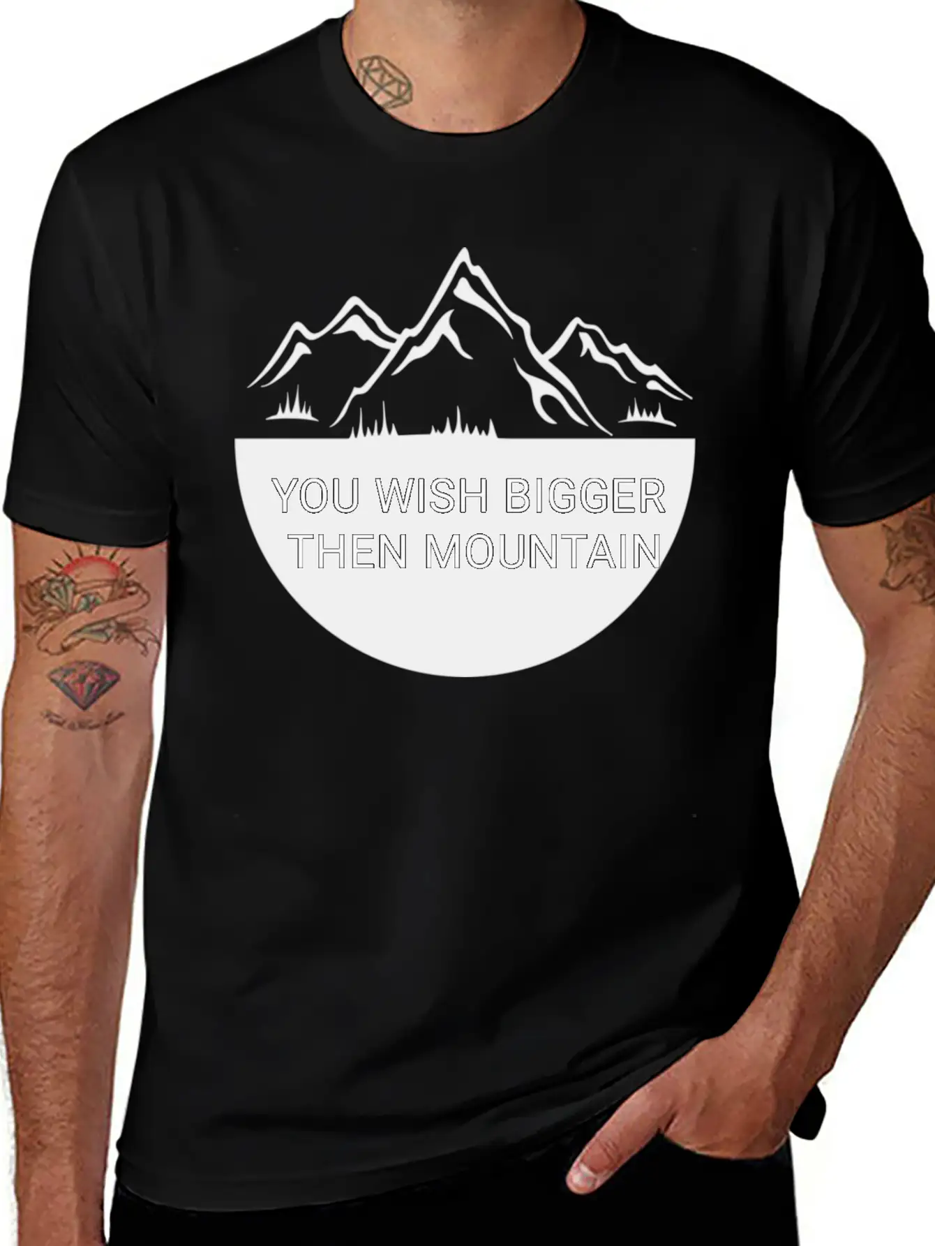 MOTIVATION MONUTAIN Classic Cotton Tee – Unisex Comfort For Any Season