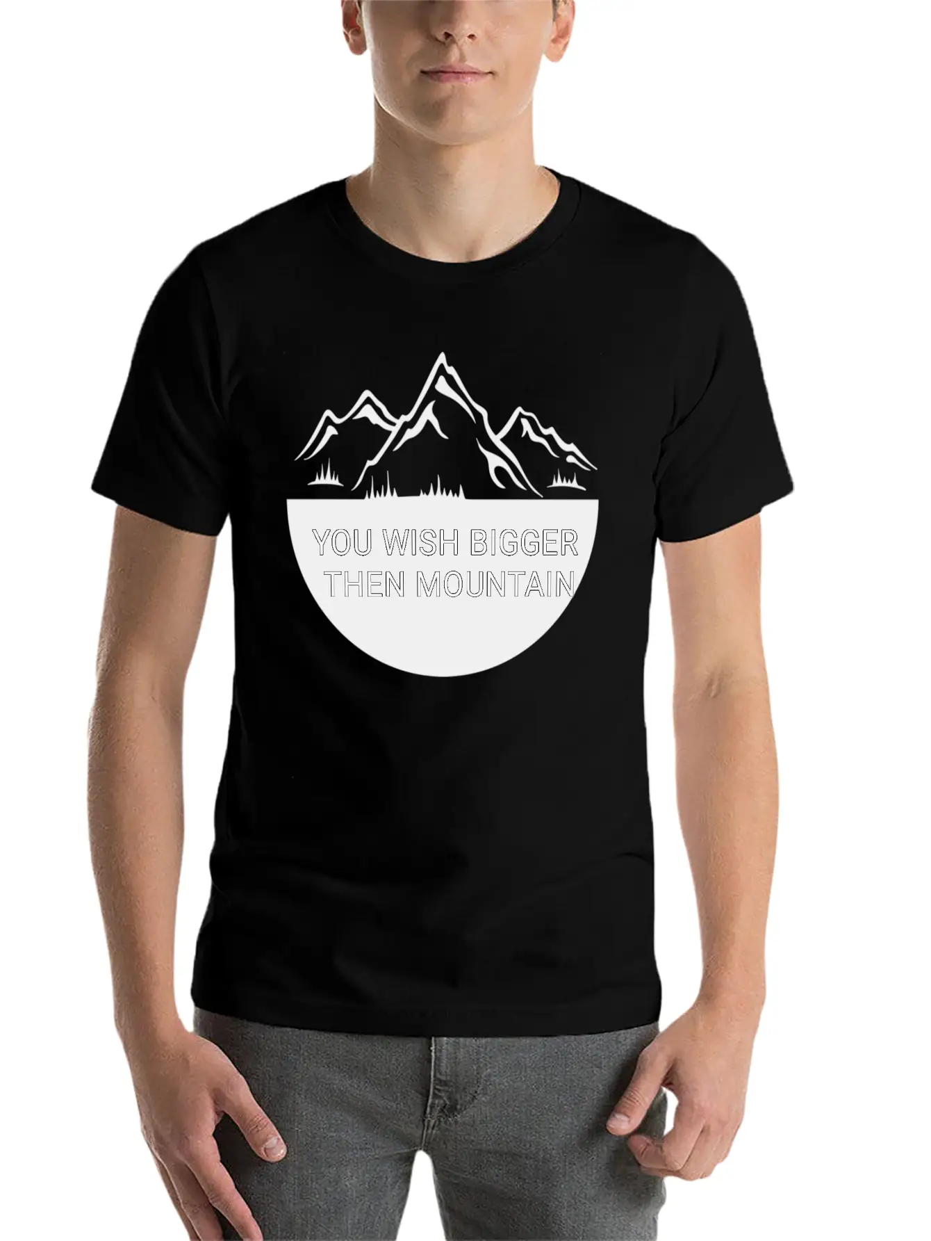 MOTIVATION MONUTAIN Classic Cotton Tee – Unisex Comfort For Any Season