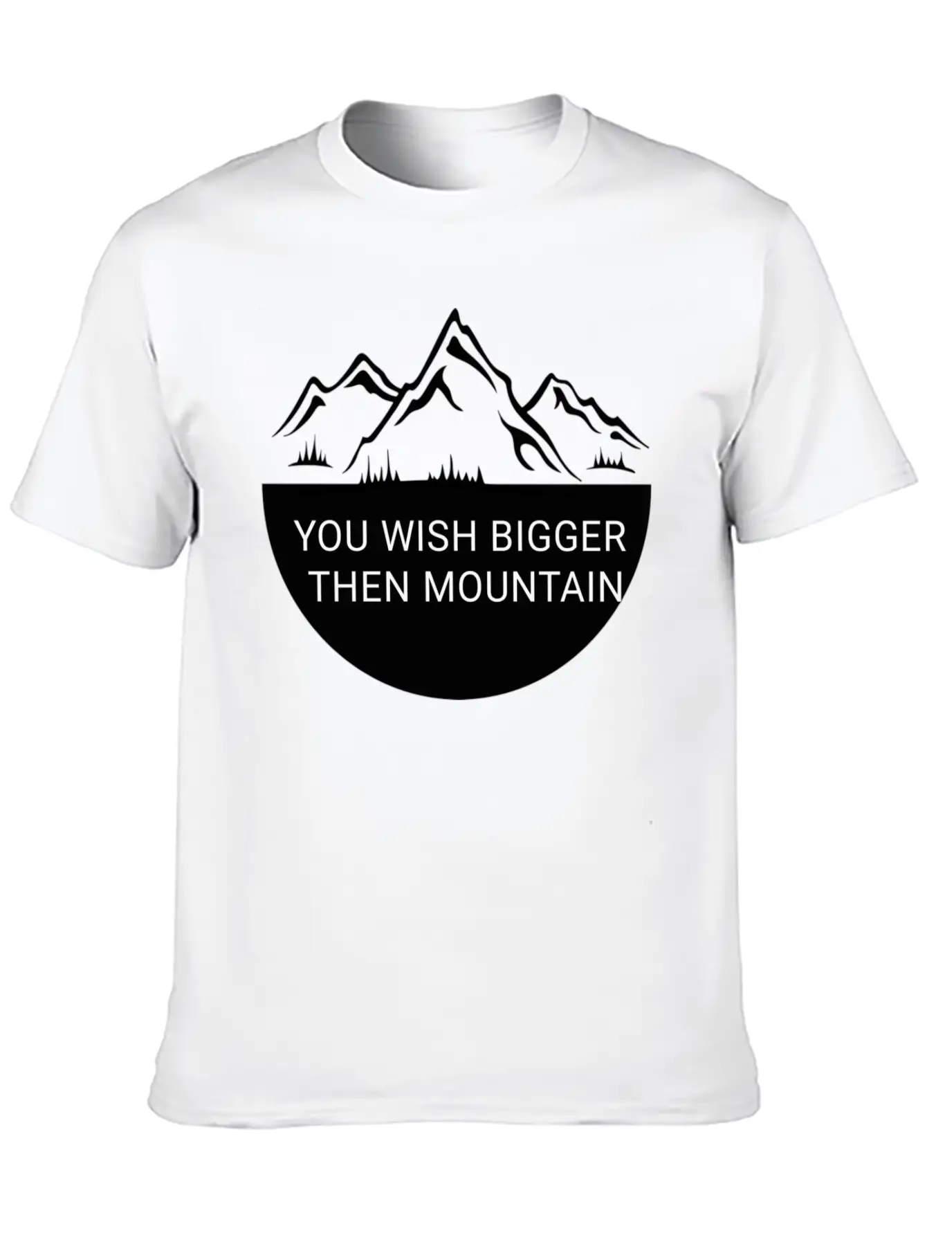 MOTIVATION MONUTAIN Classic Cotton Tee – Unisex Comfort For Any Season