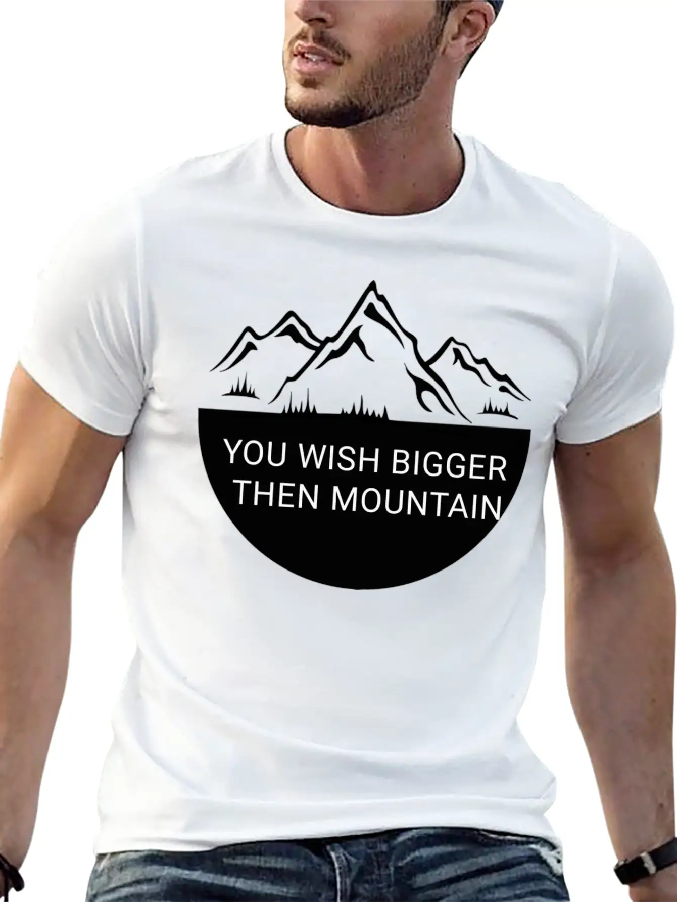 MOTIVATION MONUTAIN Classic Cotton Tee – Unisex Comfort For Any Season