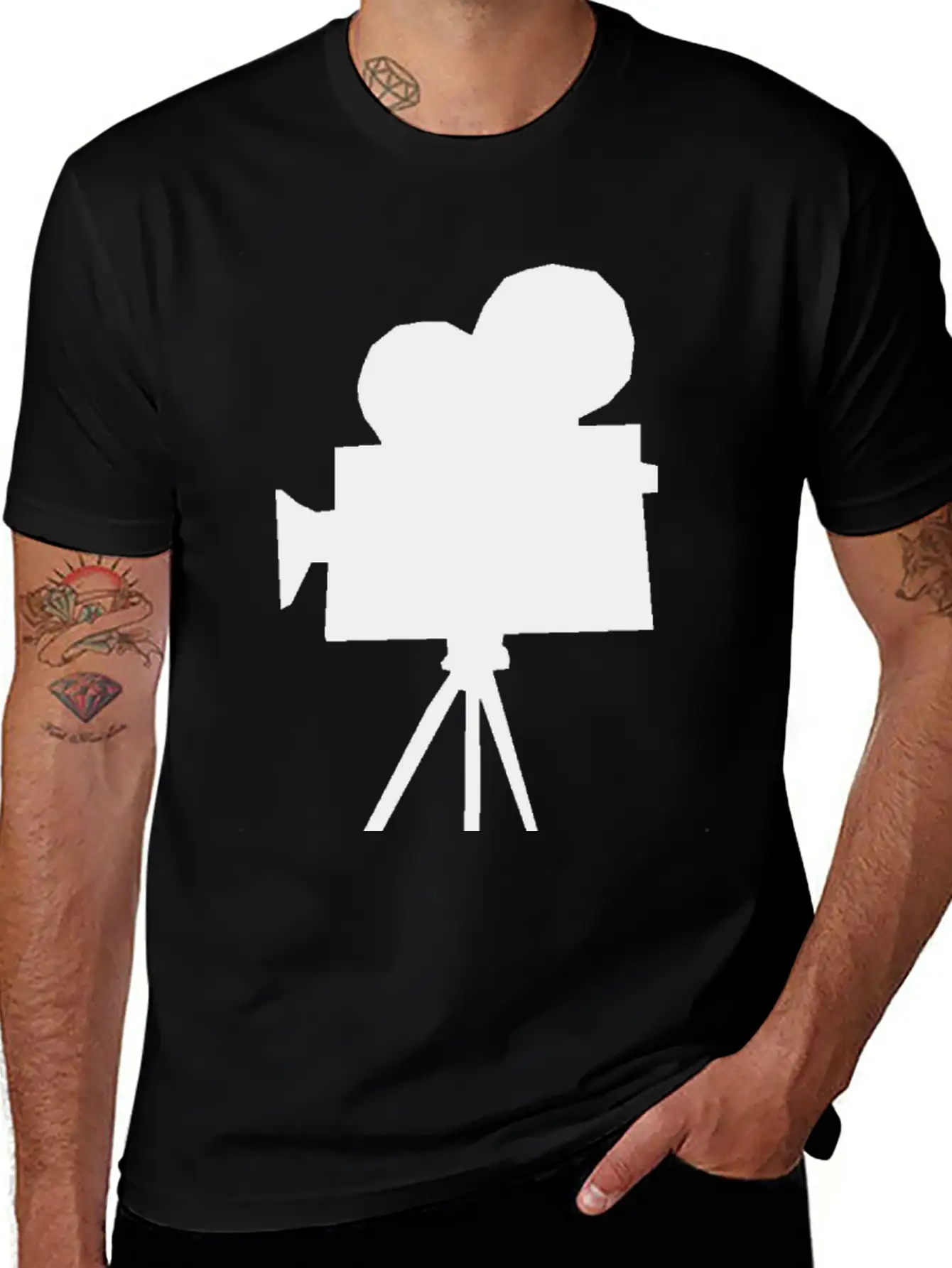 Movie Projector Essential Unisex Summer Tee – Soft Cotton Casual Fit