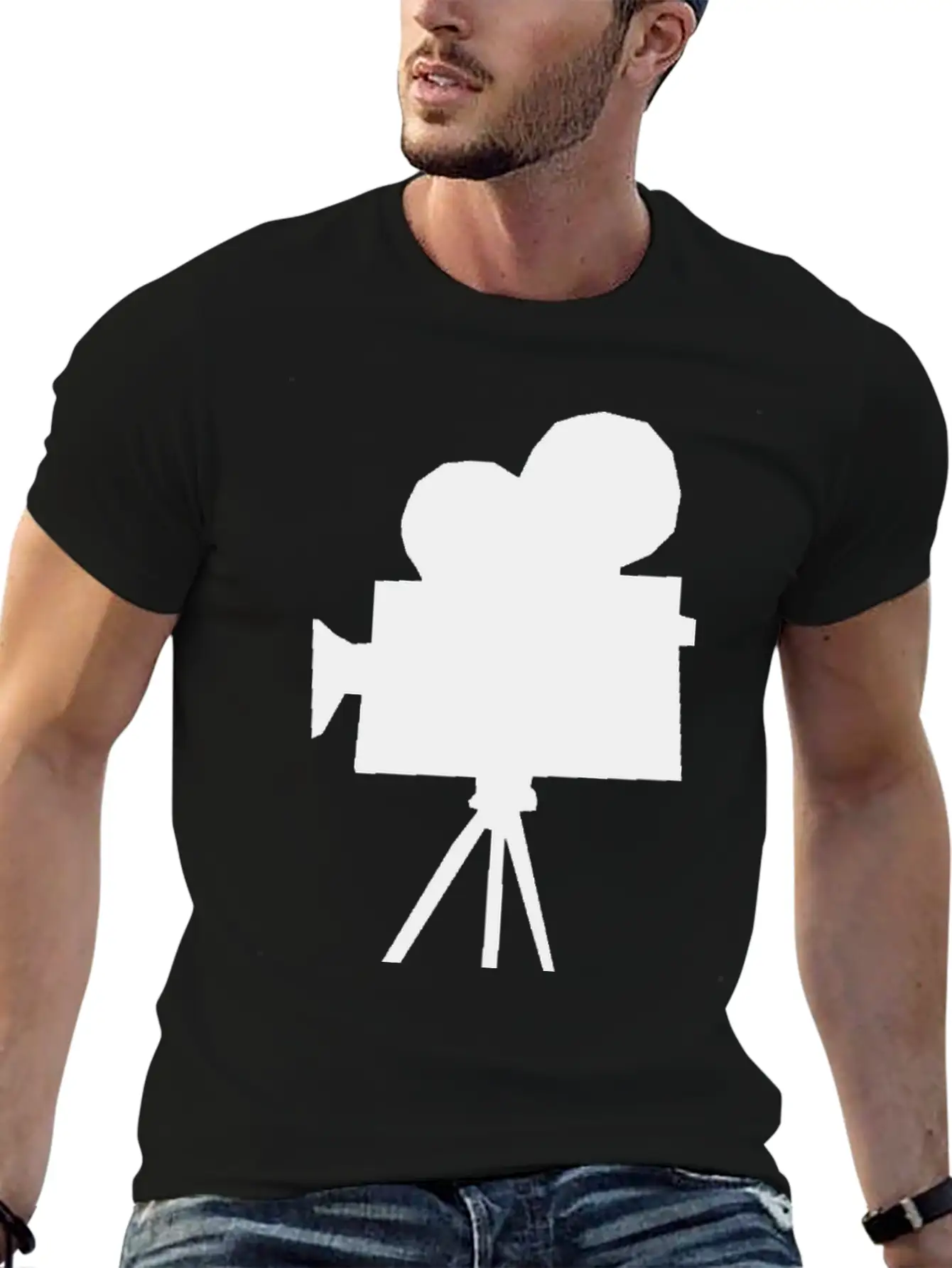 Movie Projector Essential Unisex Summer Tee – Soft Cotton Casual Fit