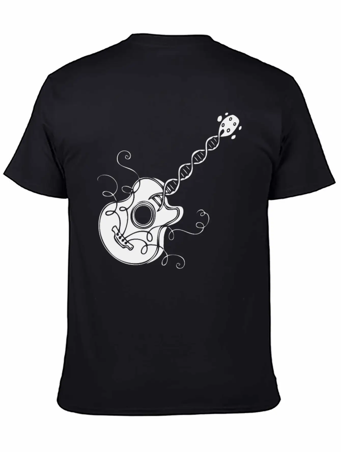Music In The DNA Casual Graphic T-Shirt – Simple And Comfortable Daily Wear