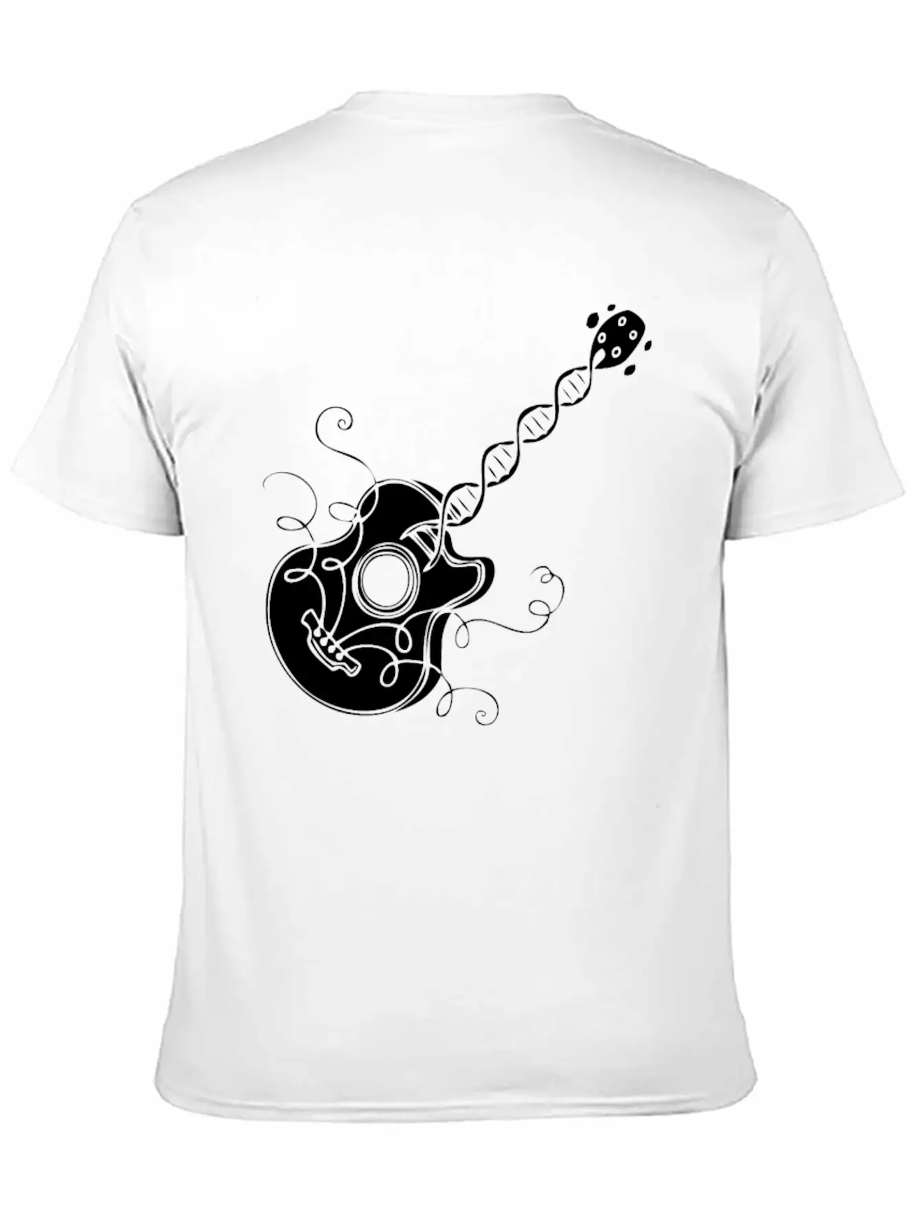 Music In The DNA Casual Graphic T-Shirt – Simple And Comfortable Daily Wear