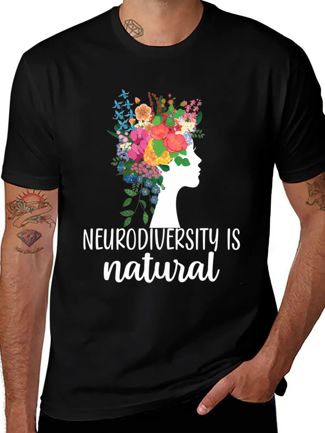 Neurodiversity Is Natural Autism Classic Cotton Tee – Unisex Comfort For Any Season