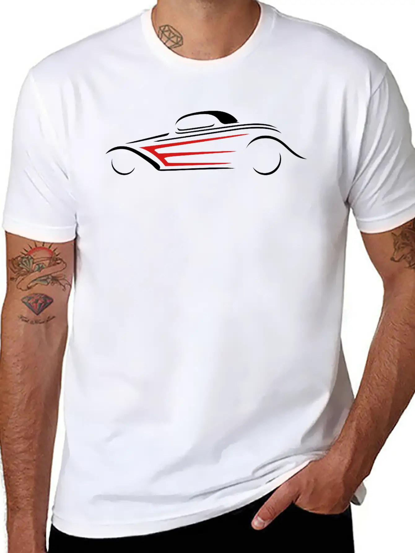 Night Drive 13 Unisex Short Sleeve Soft Cotton T-Shirt – Casual Everyday Wear