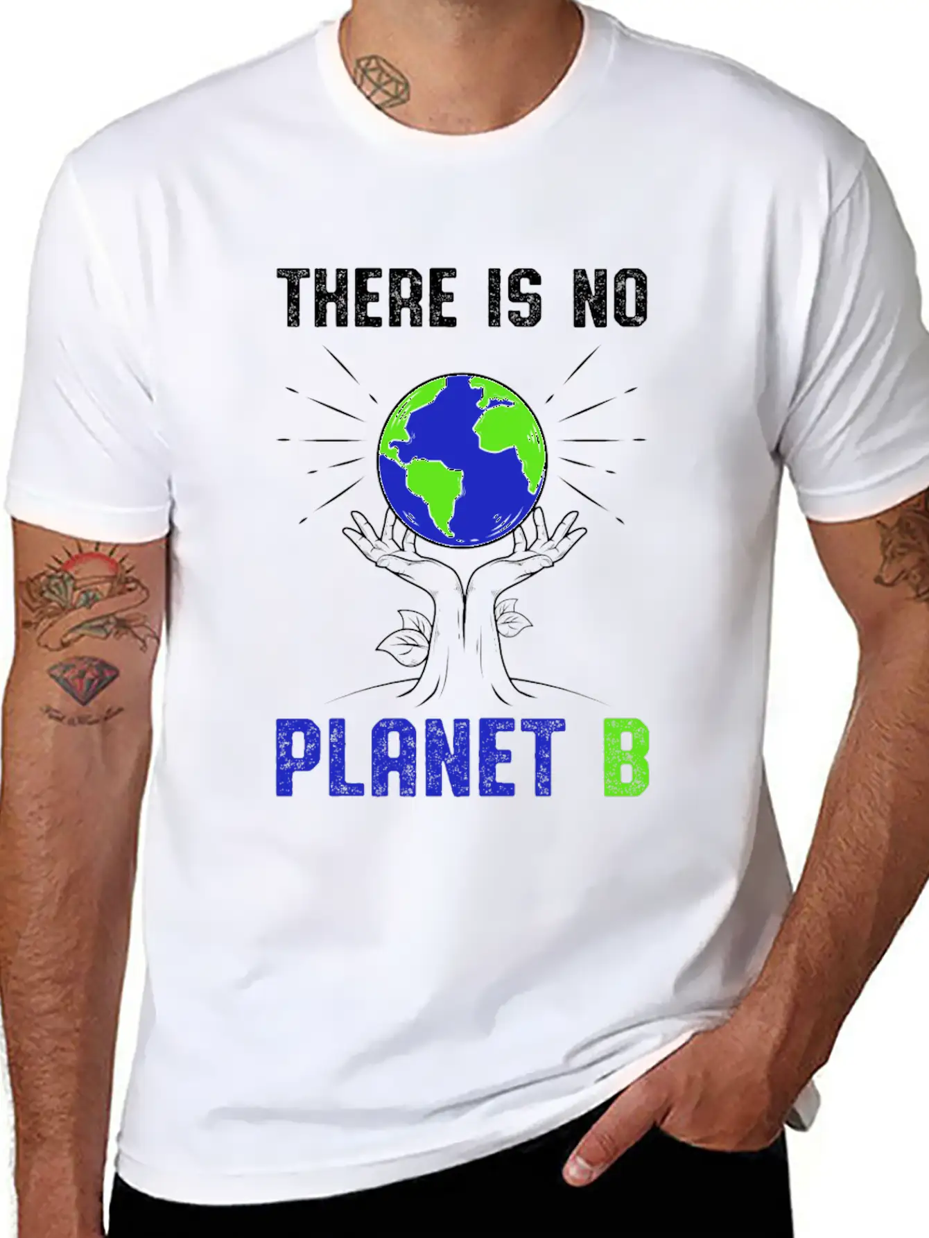 No Planet B Umweltschutz Classic Cotton Tee – Unisex Comfort For Any Season