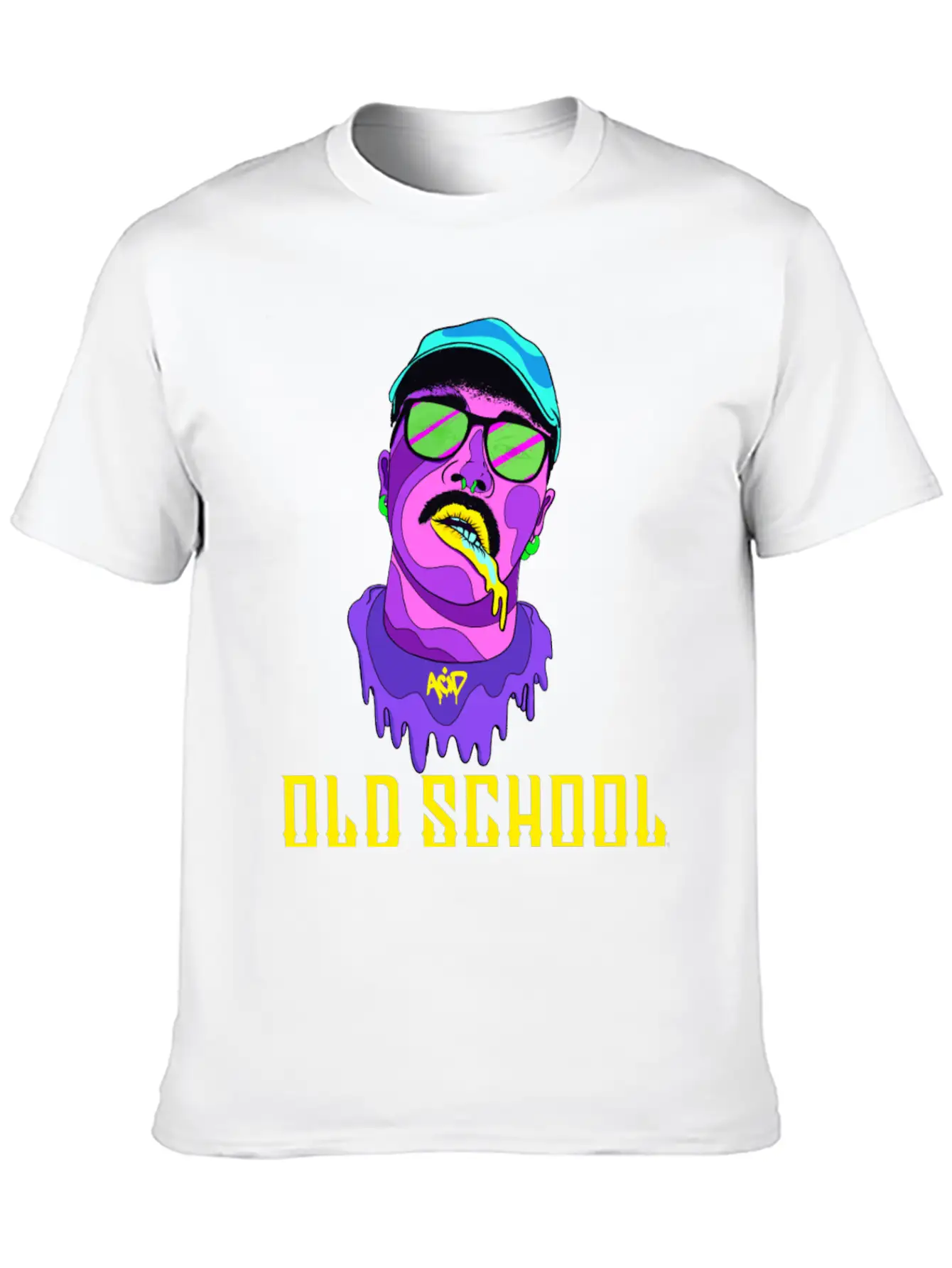 Old School Crew Classic Cotton Tee – Unisex Comfort For Any Season