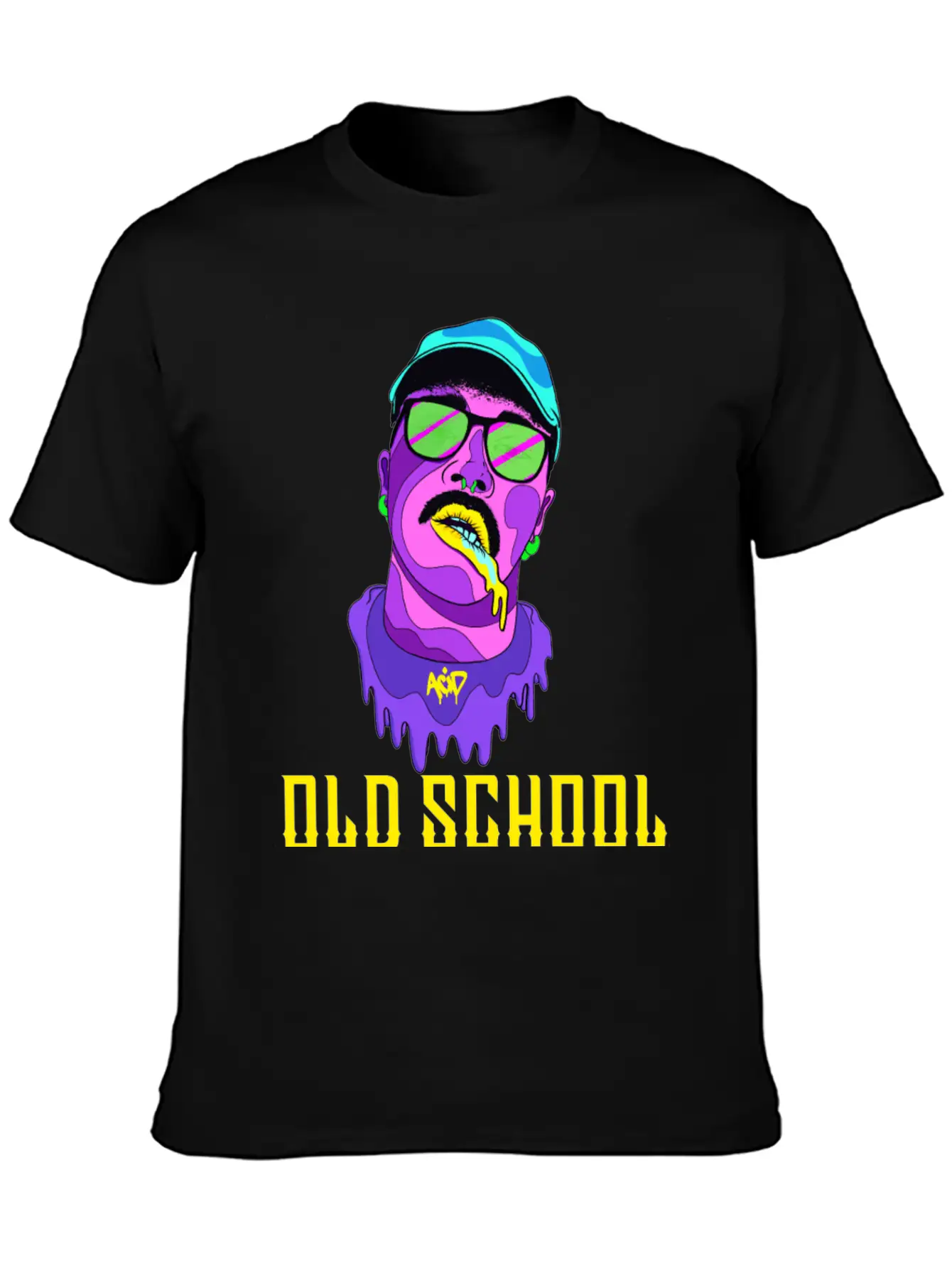 Old School Crew Classic Cotton Tee – Unisex Comfort For Any Season