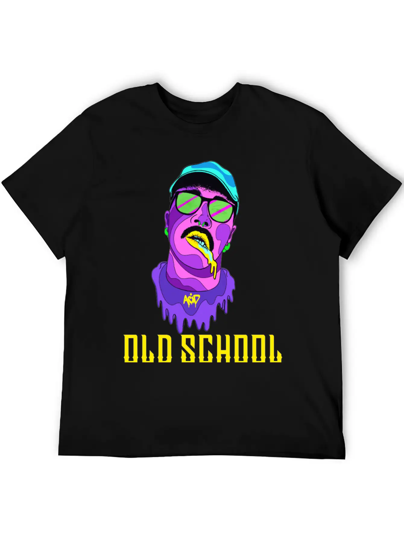 Old School Crew Classic Cotton Tee – Unisex Comfort For Any Season