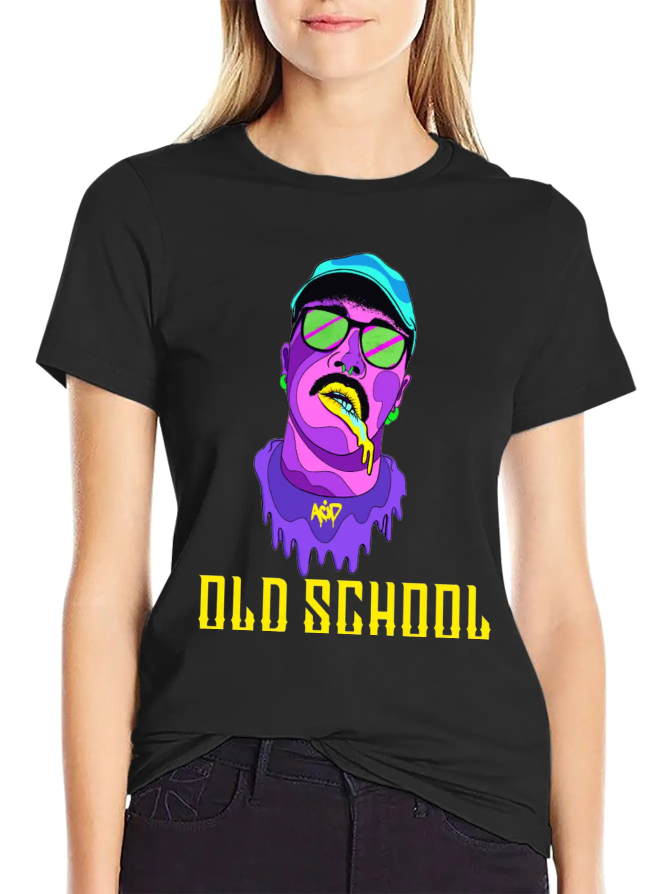 Old School Crew Classic Cotton Tee – Unisex Comfort For Any Season