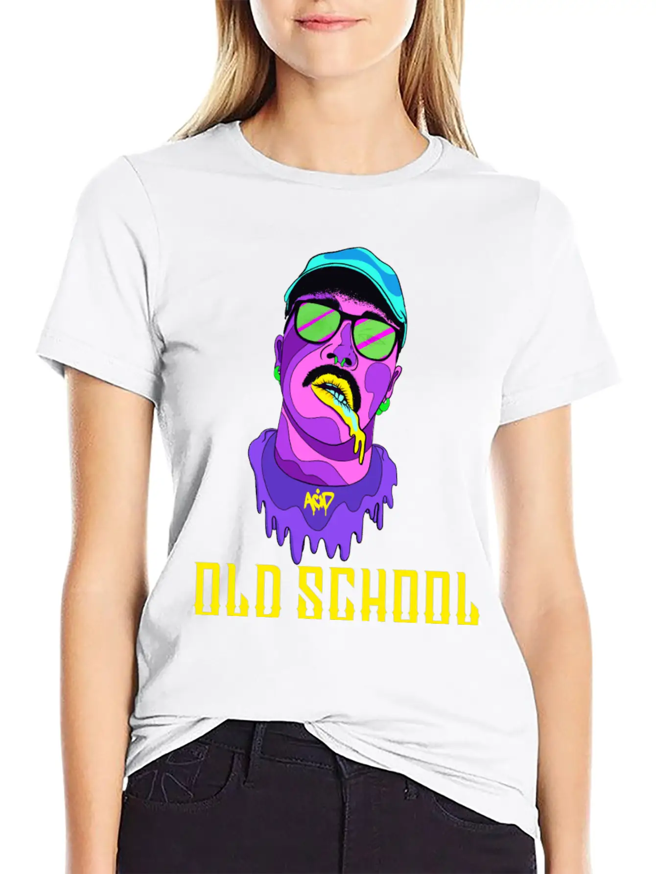 Old School Crew Classic Cotton Tee – Unisex Comfort For Any Season