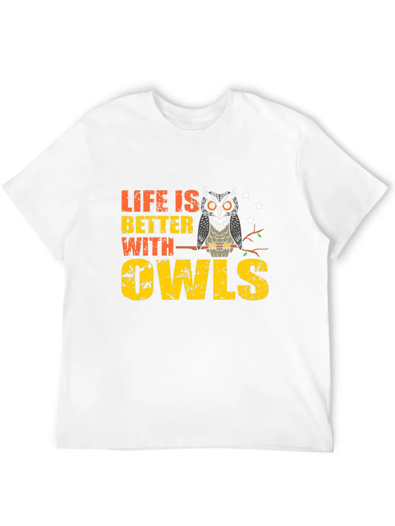 Owl Classic Cotton Tee – Unisex Comfort For Any Season