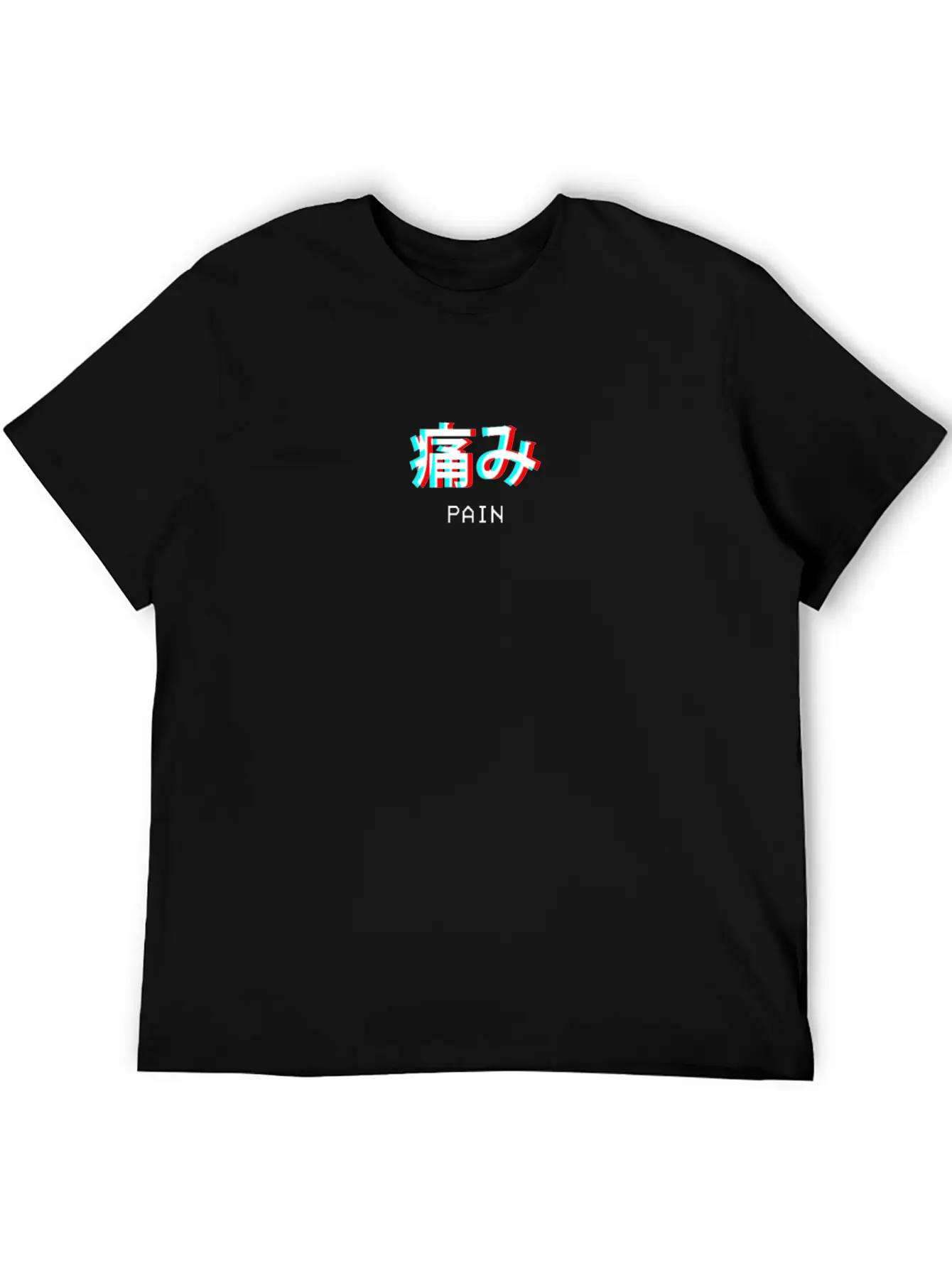 Pain Japanese Vaporwave Aesthetic Gift Classic Cotton Tee – Unisex Comfort For Any Season