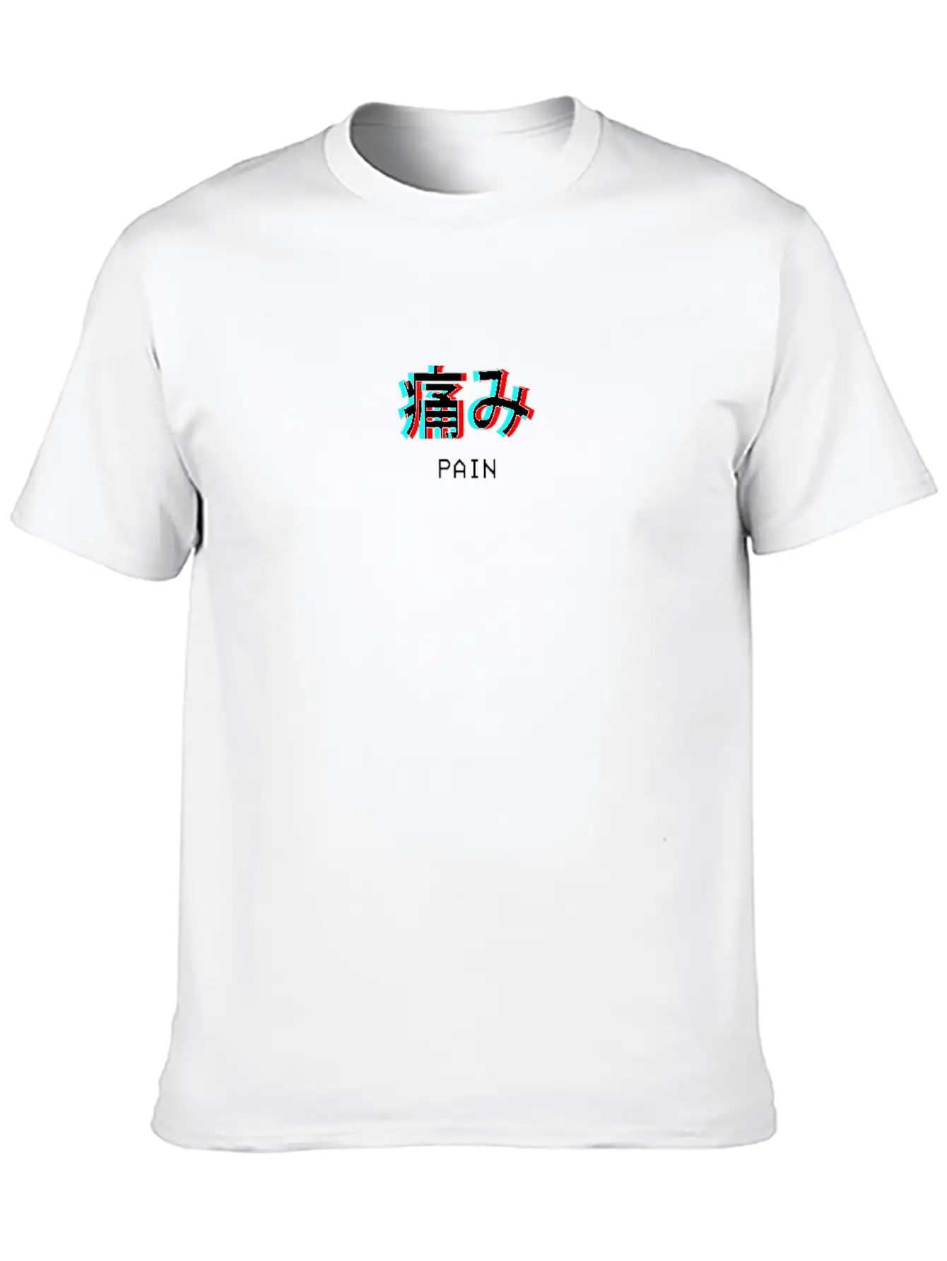 Pain Japanese Vaporwave Aesthetic Gift Classic Cotton Tee – Unisex Comfort For Any Season