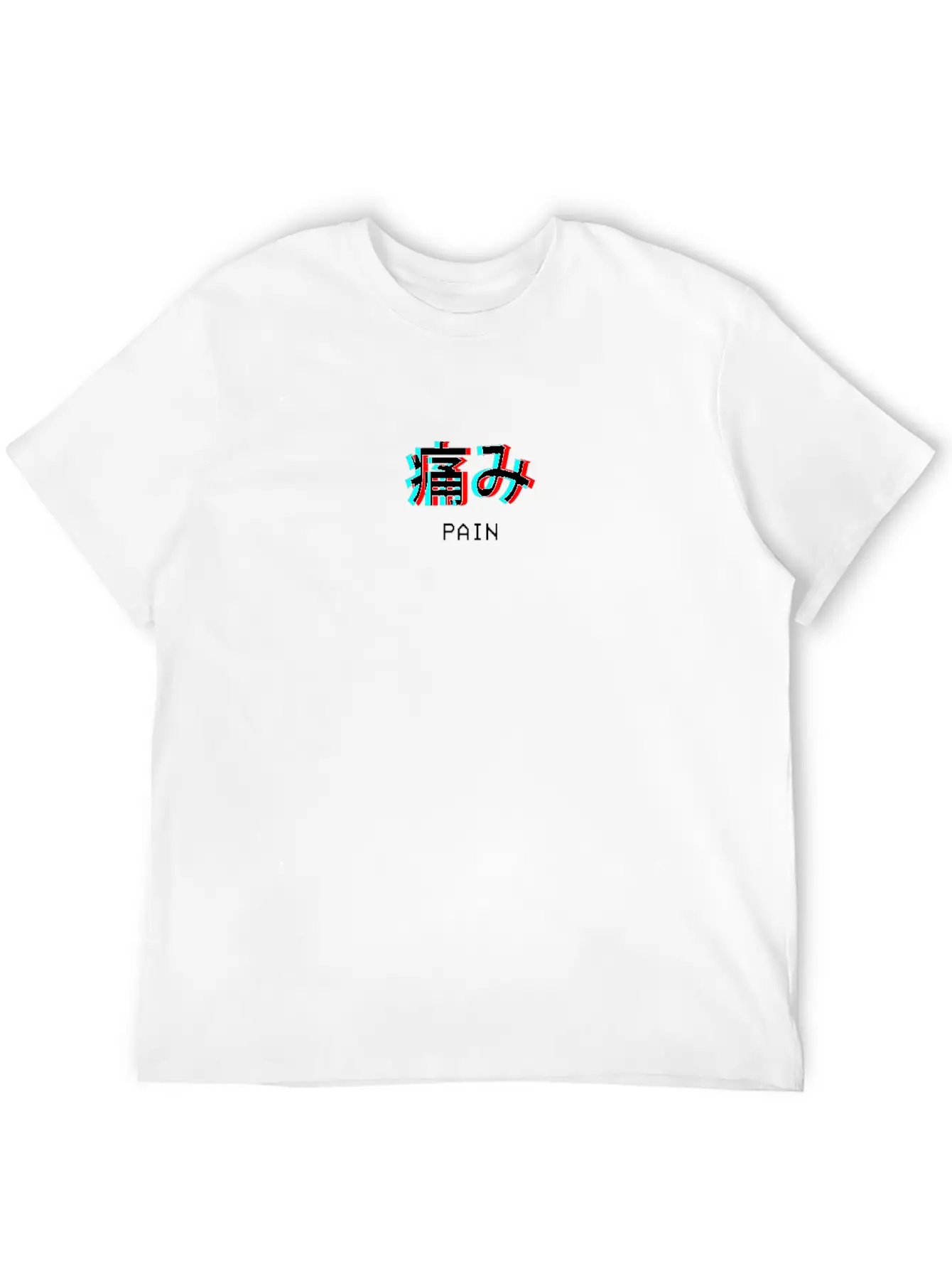 Pain Japanese Vaporwave Aesthetic Gift Classic Cotton Tee – Unisex Comfort For Any Season