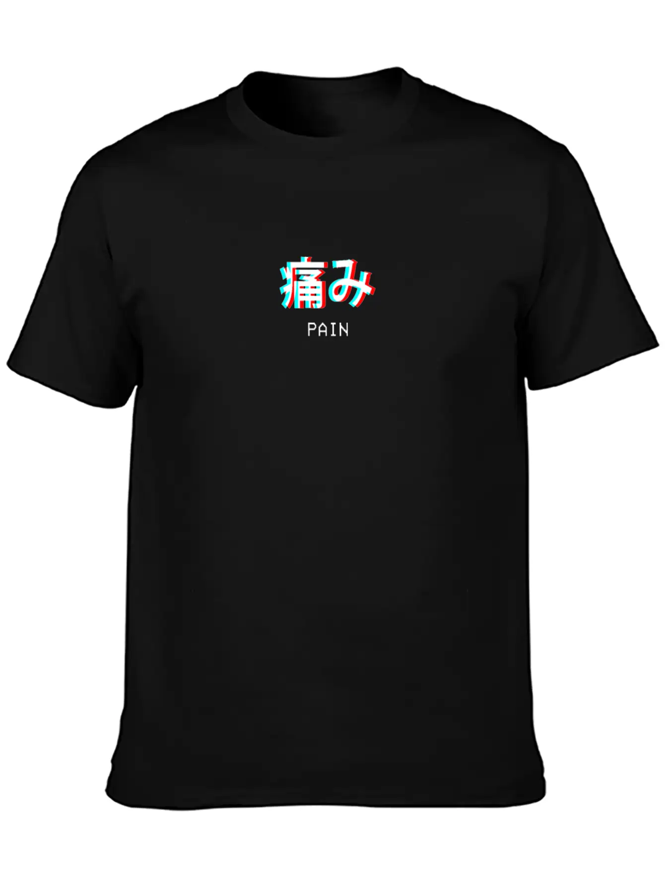 Pain Japanese Vaporwave Aesthetic Gift Classic Cotton Tee – Unisex Comfort For Any Season