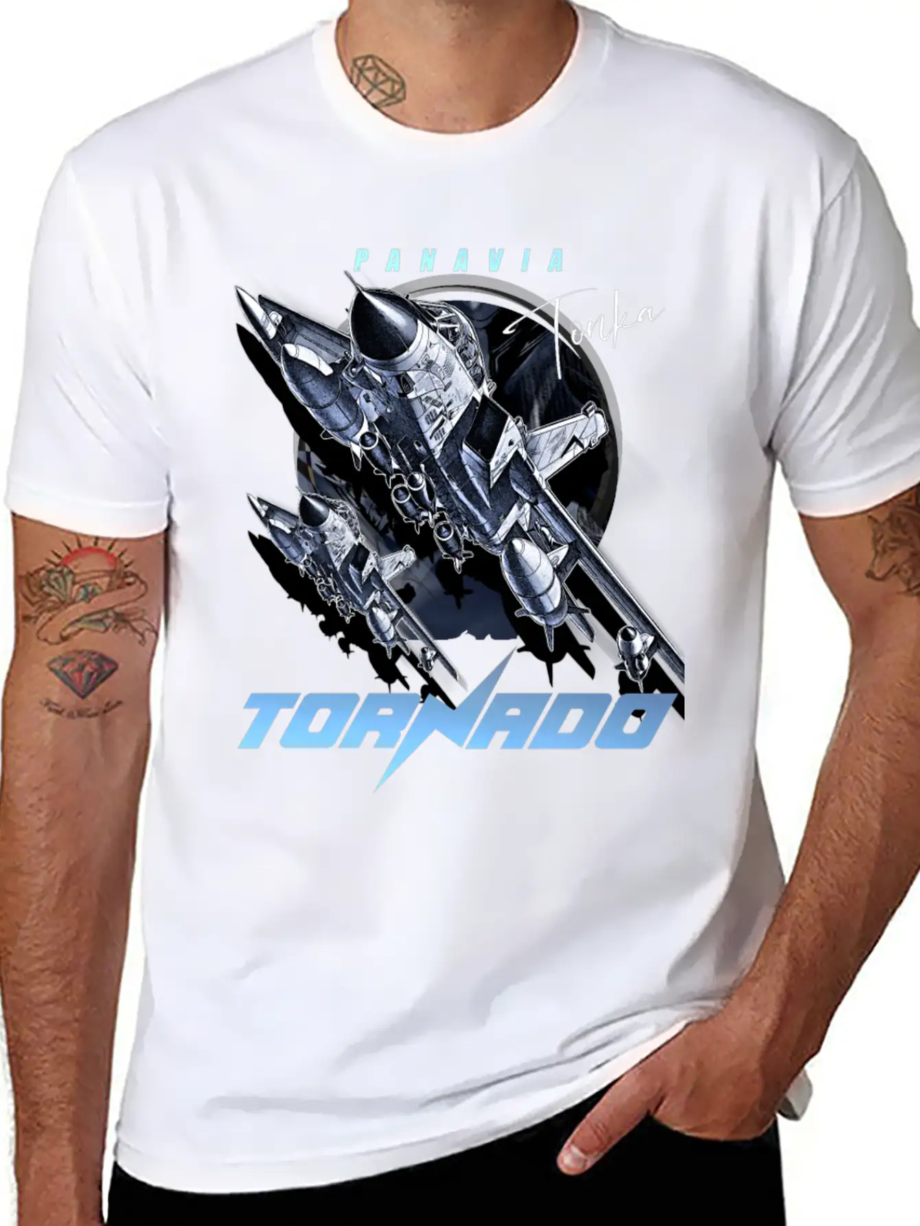 Panavia Tornado European Air Force Fighterjet Classic Cotton Tee – Unisex Comfort For Any Season