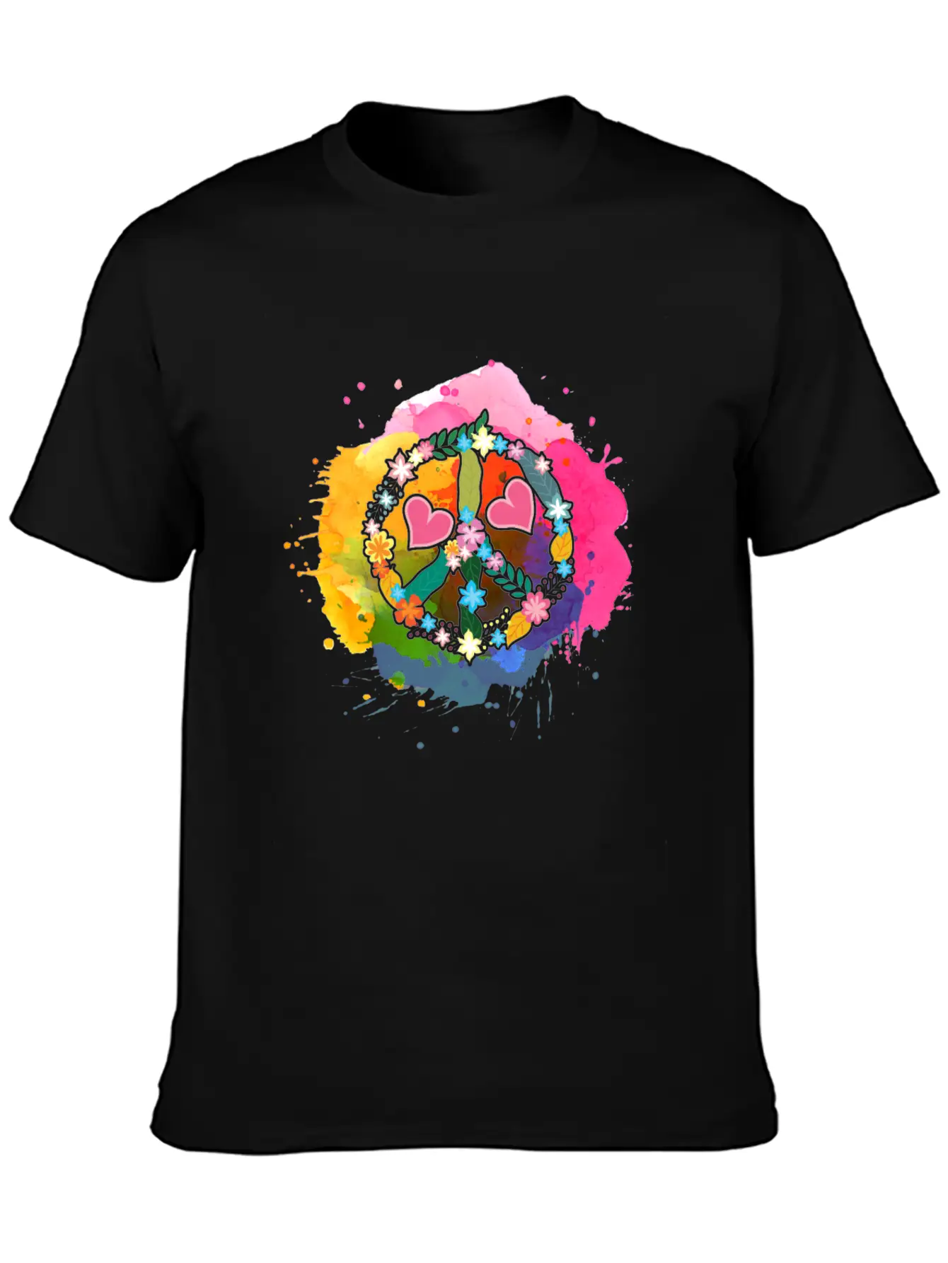 Peace Harmony Essential Unisex Summer Tee – Soft Cotton Casual Fit