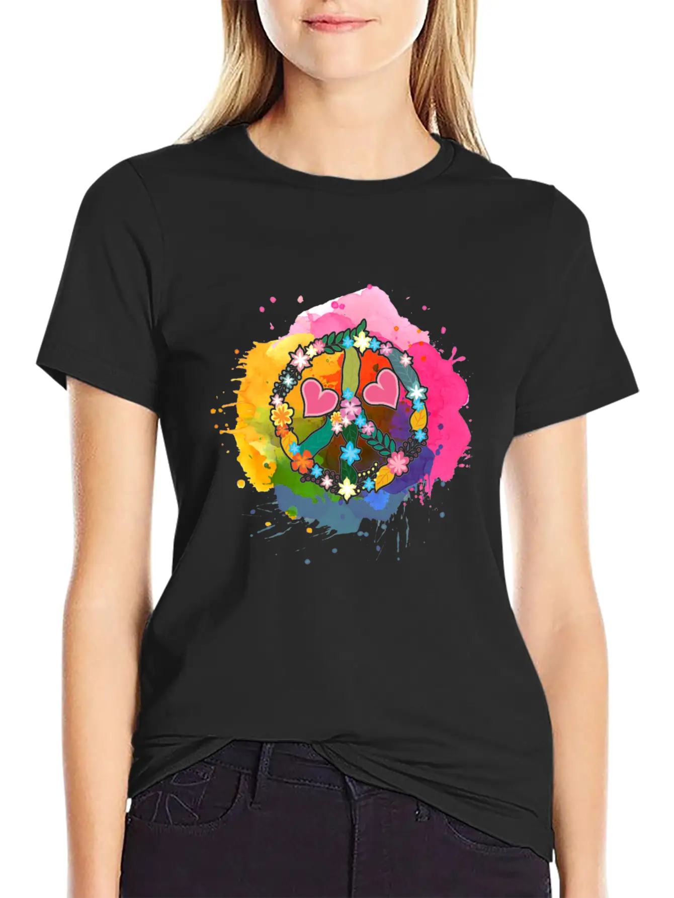 Peace Harmony Essential Unisex Summer Tee – Soft Cotton Casual Fit