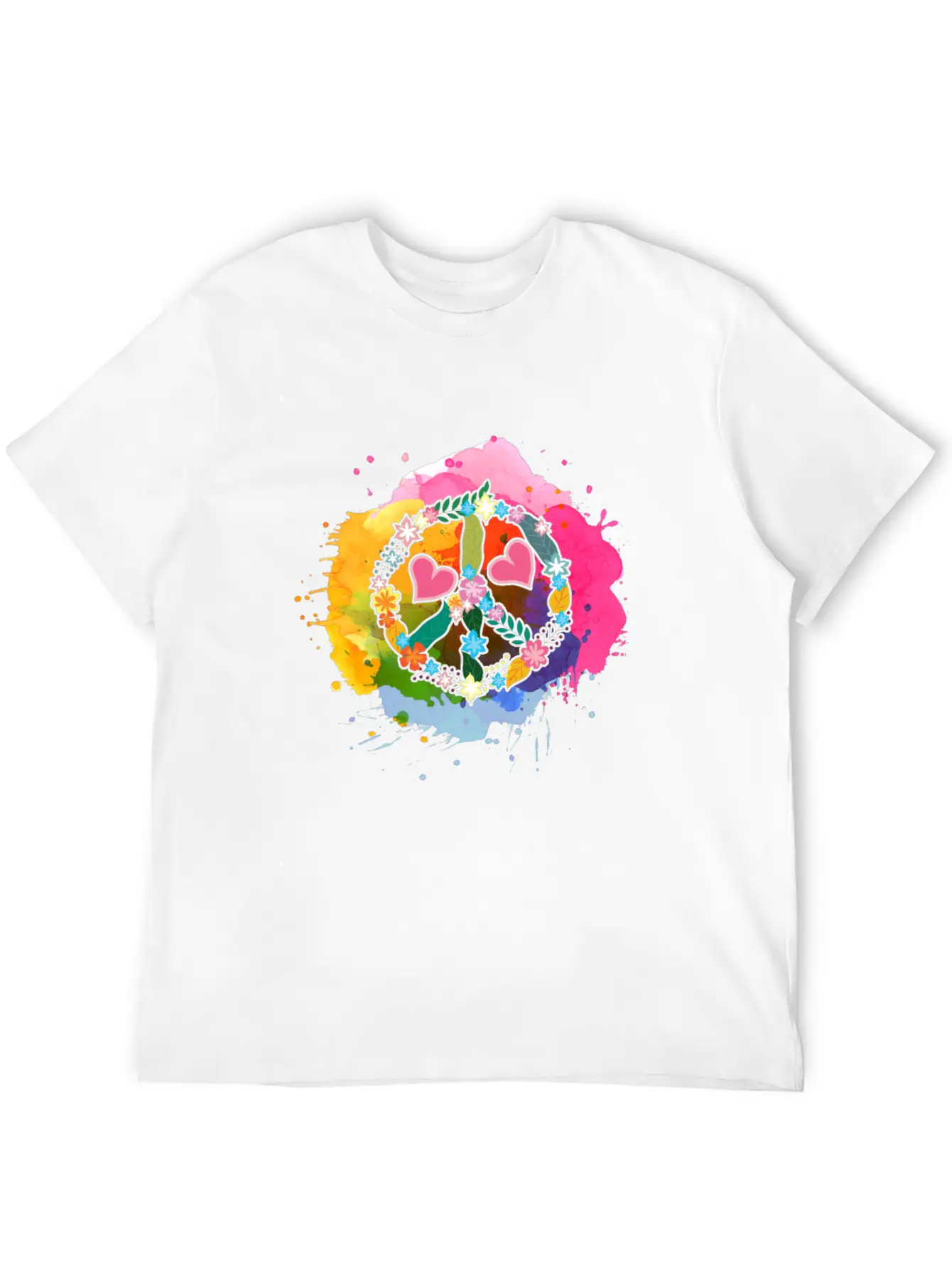 Peace Harmony Essential Unisex Summer Tee – Soft Cotton Casual Fit