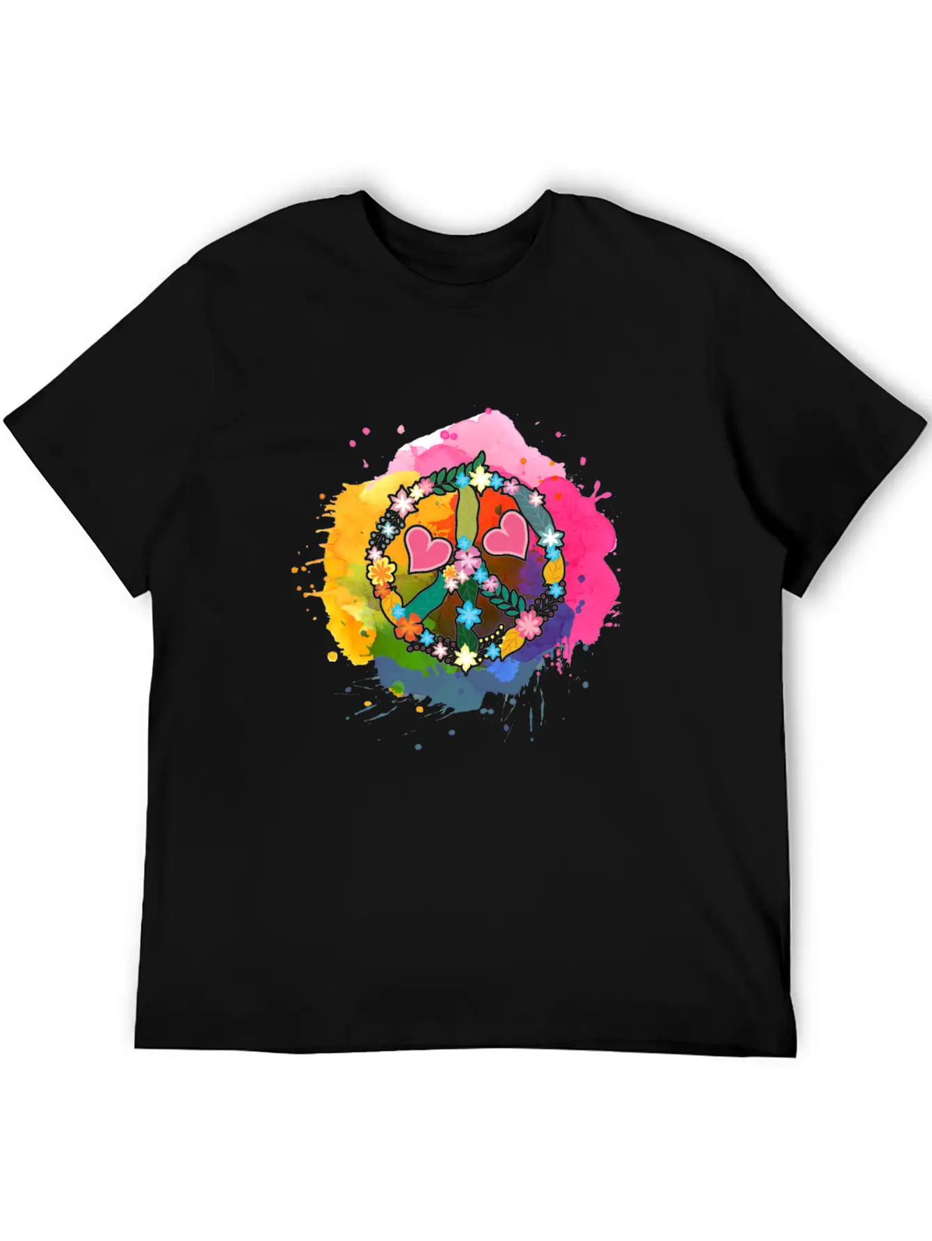 Peace Harmony Essential Unisex Summer Tee – Soft Cotton Casual Fit