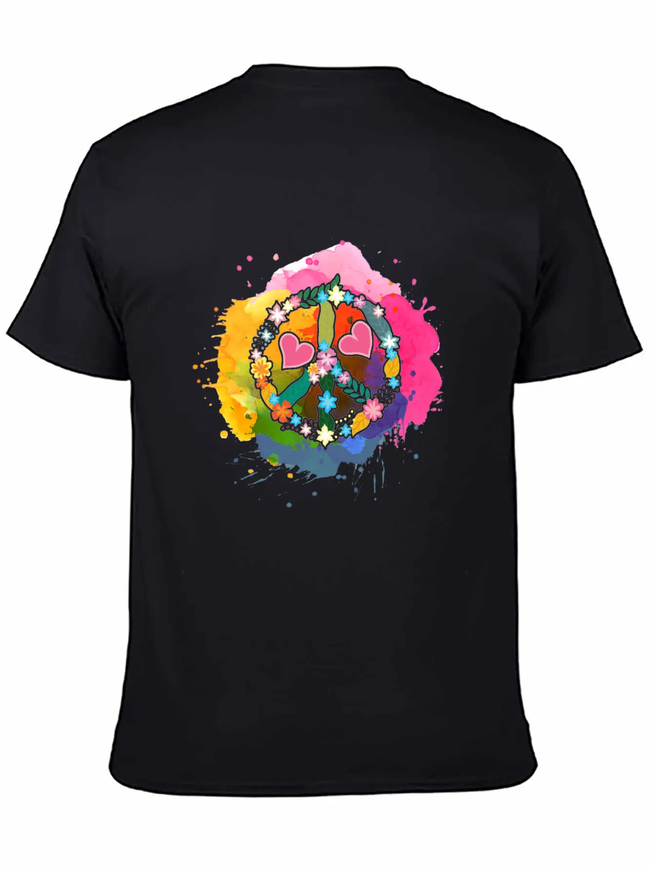 Peace Harmony Essential Unisex Summer Tee – Soft Cotton Casual Fit