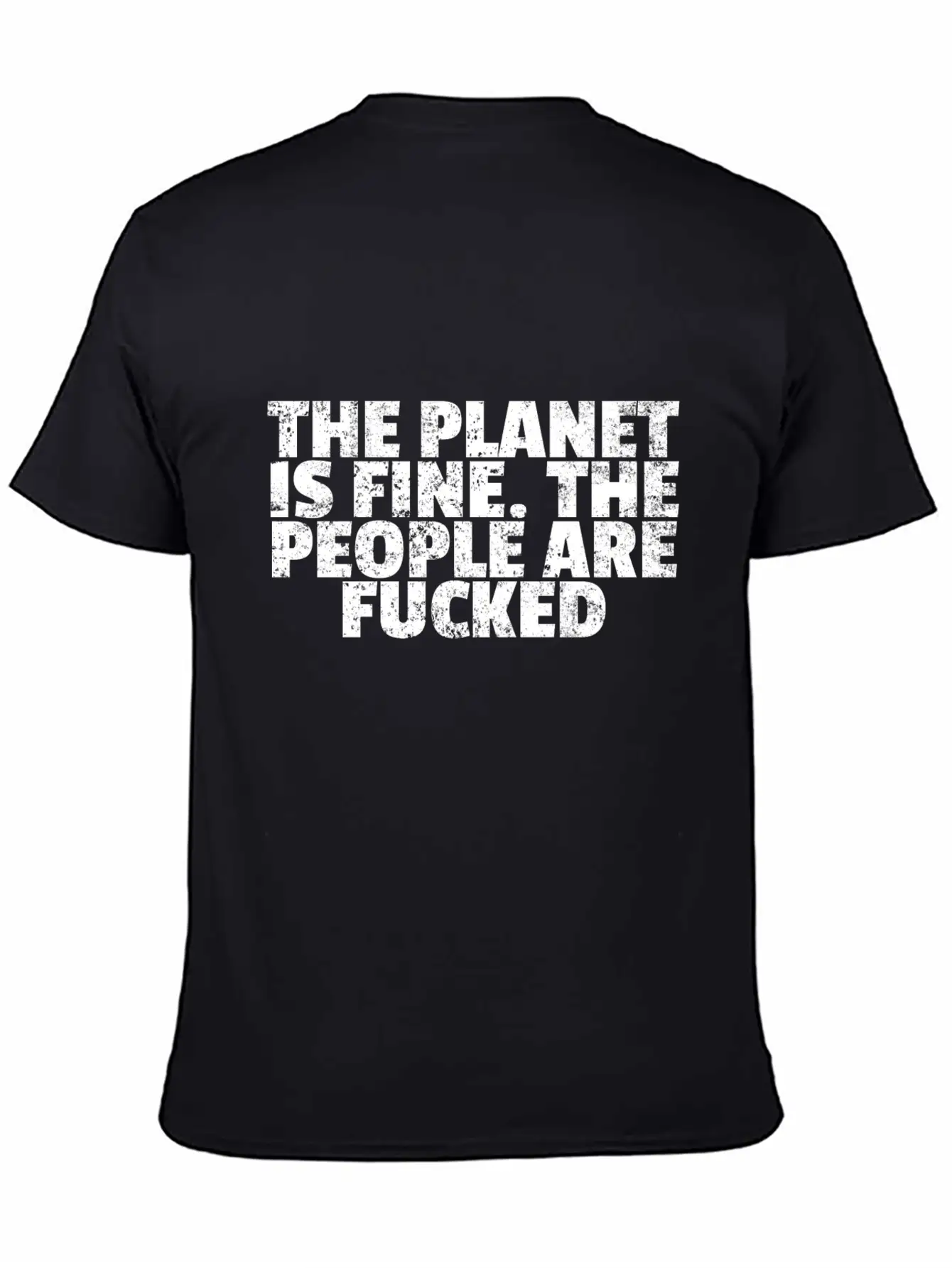 Planet Quote Classic Cotton Tee – Unisex Comfort For Any Season