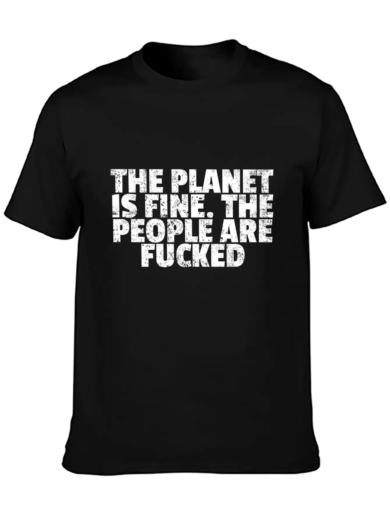 Planet Quote Classic Cotton Tee – Unisex Comfort For Any Season