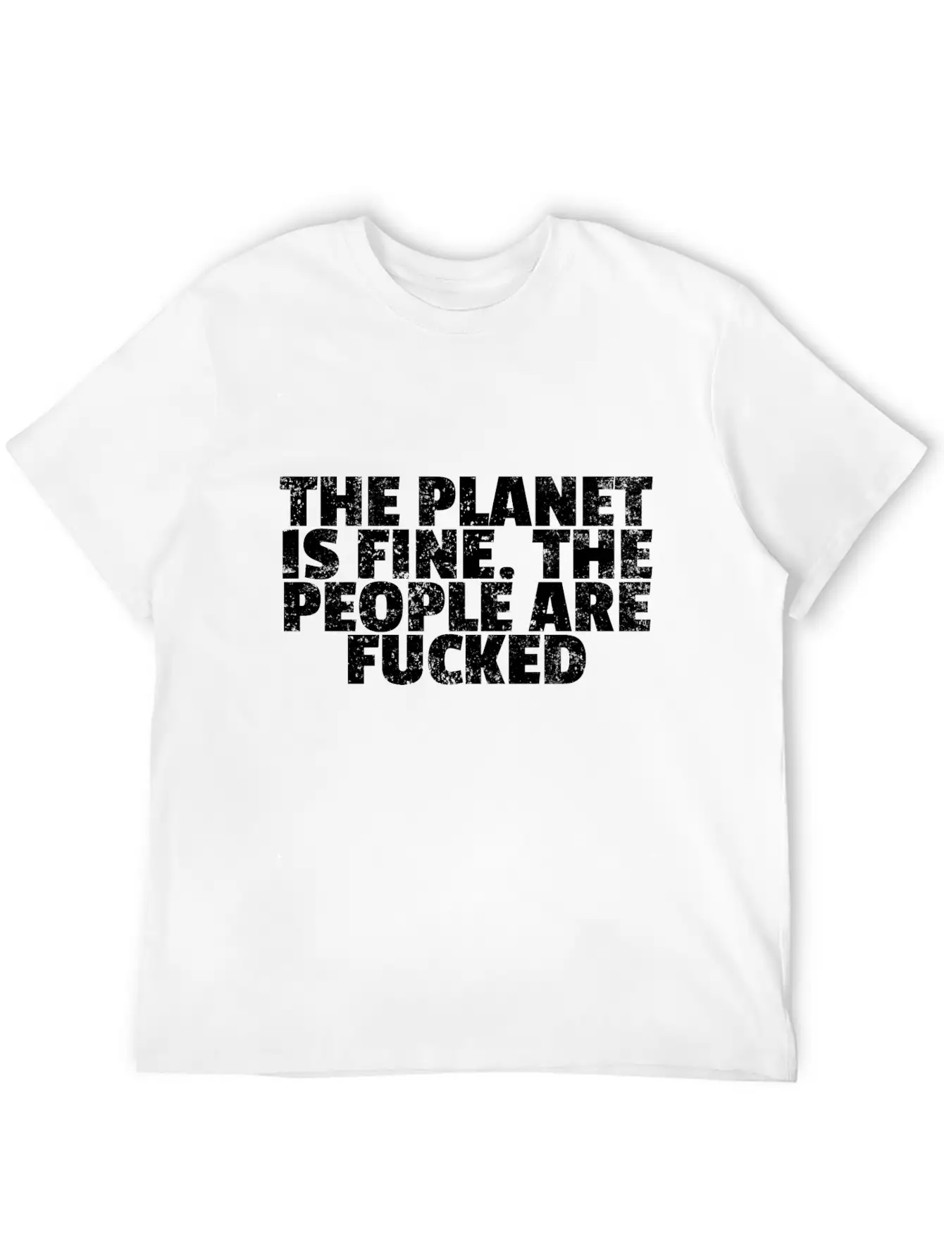 Planet Quote Classic Cotton Tee – Unisex Comfort For Any Season