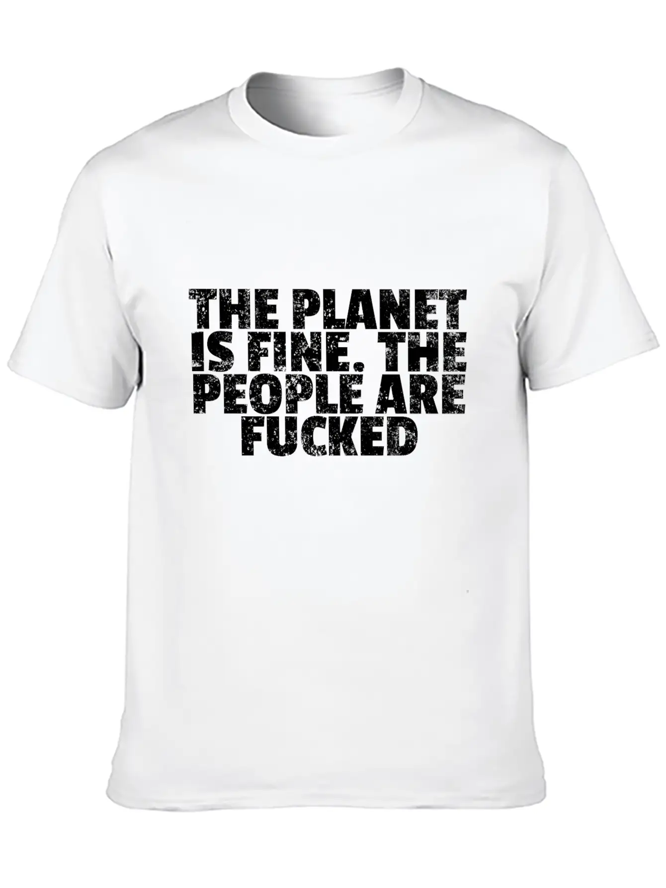 Planet Quote Classic Cotton Tee – Unisex Comfort For Any Season