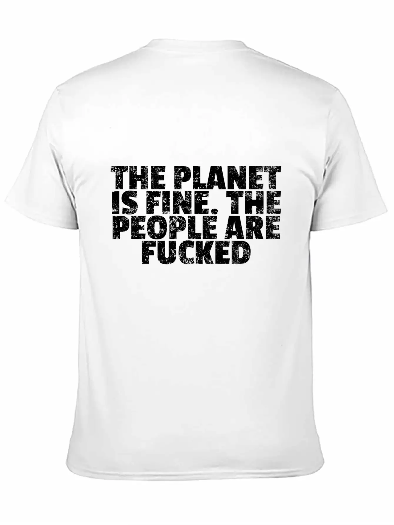 Planet Quote Classic Cotton Tee – Unisex Comfort For Any Season