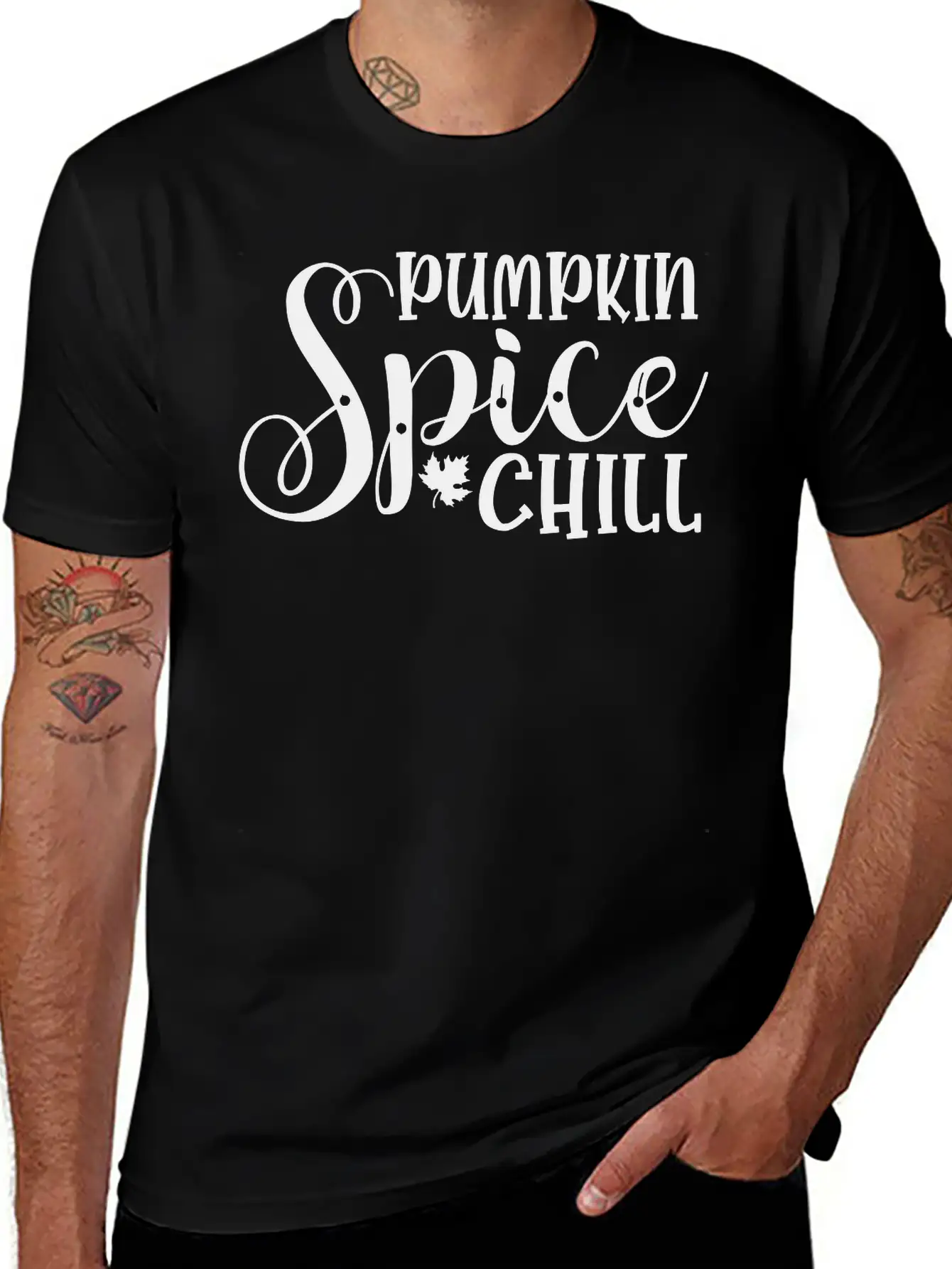 Pumpkin Spice Chill Classic Cotton Tee – Unisex Comfort For Any Season