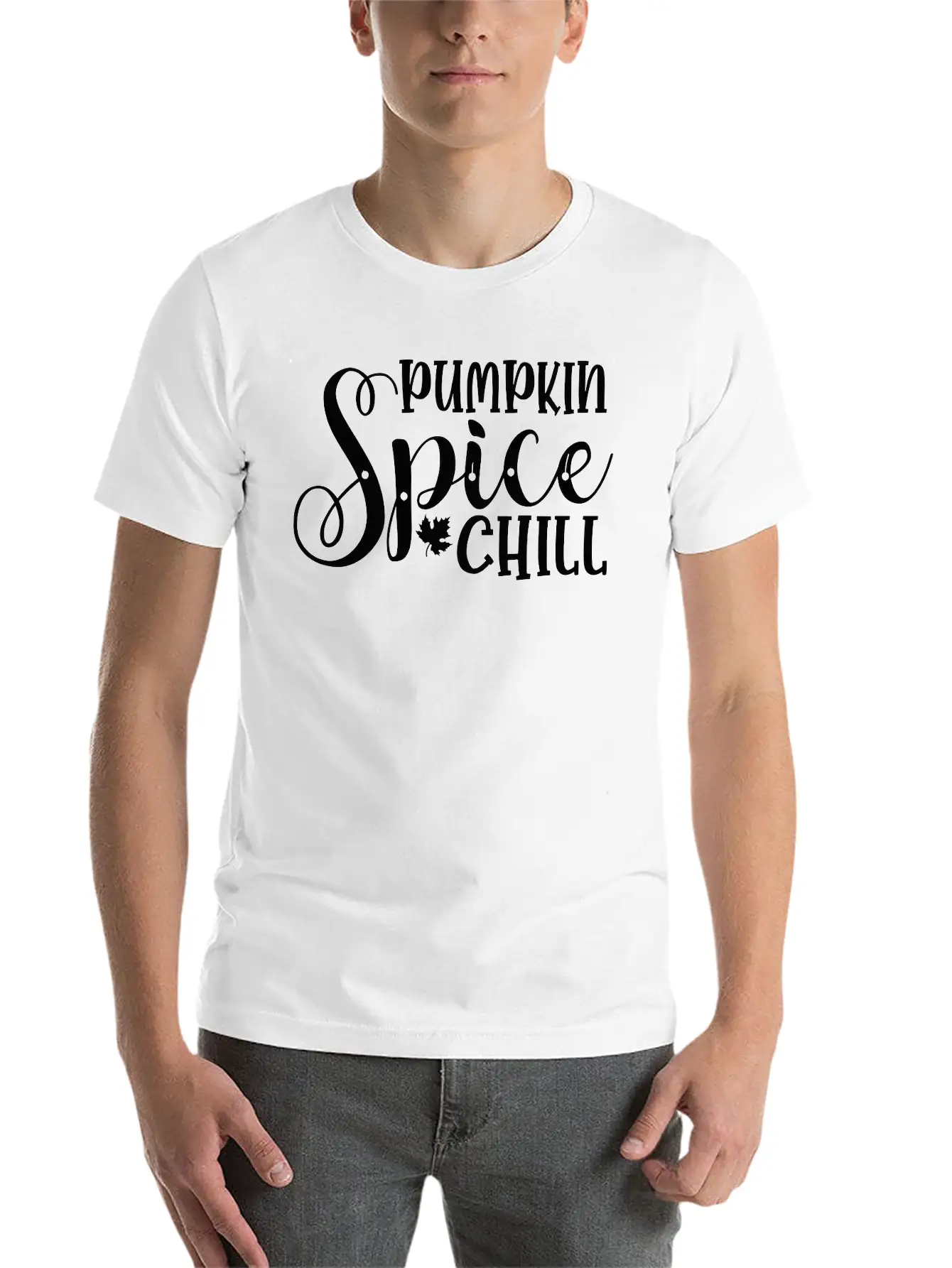 Pumpkin Spice Chill Classic Cotton Tee – Unisex Comfort For Any Season